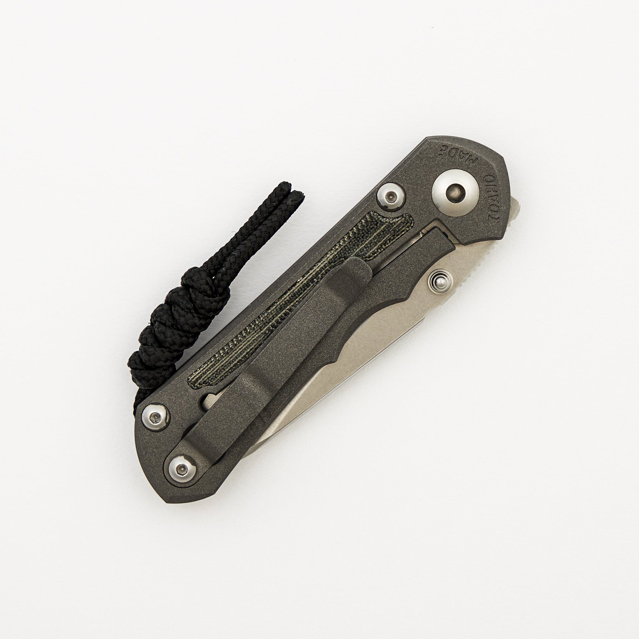 Small Inkosi - Black Canvas Micarta Inlays - Insingo CPM S45VN Blade