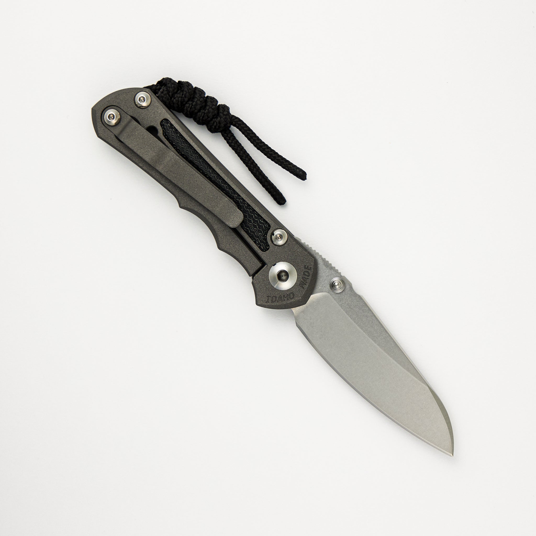 Small Inkosi - Black Canvas Micarta Inlays - Insingo CPM MagnaCut Blade