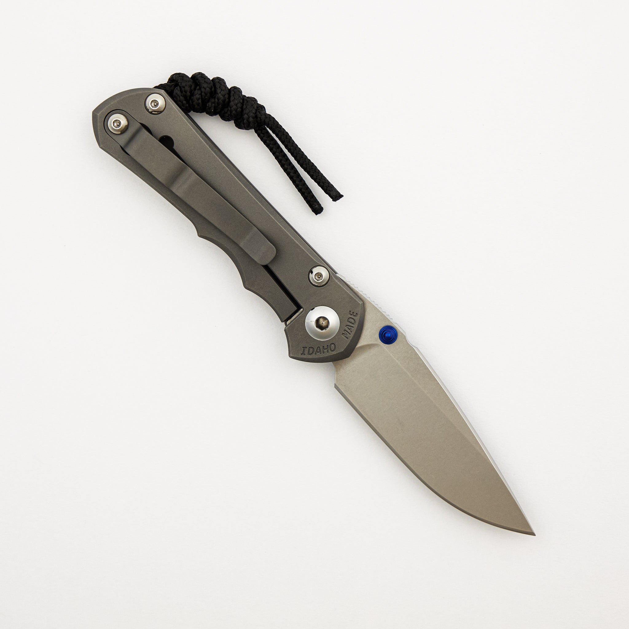 Small Inkosi - Glass Blasted - Drop Point CPM MagnaCut Blade