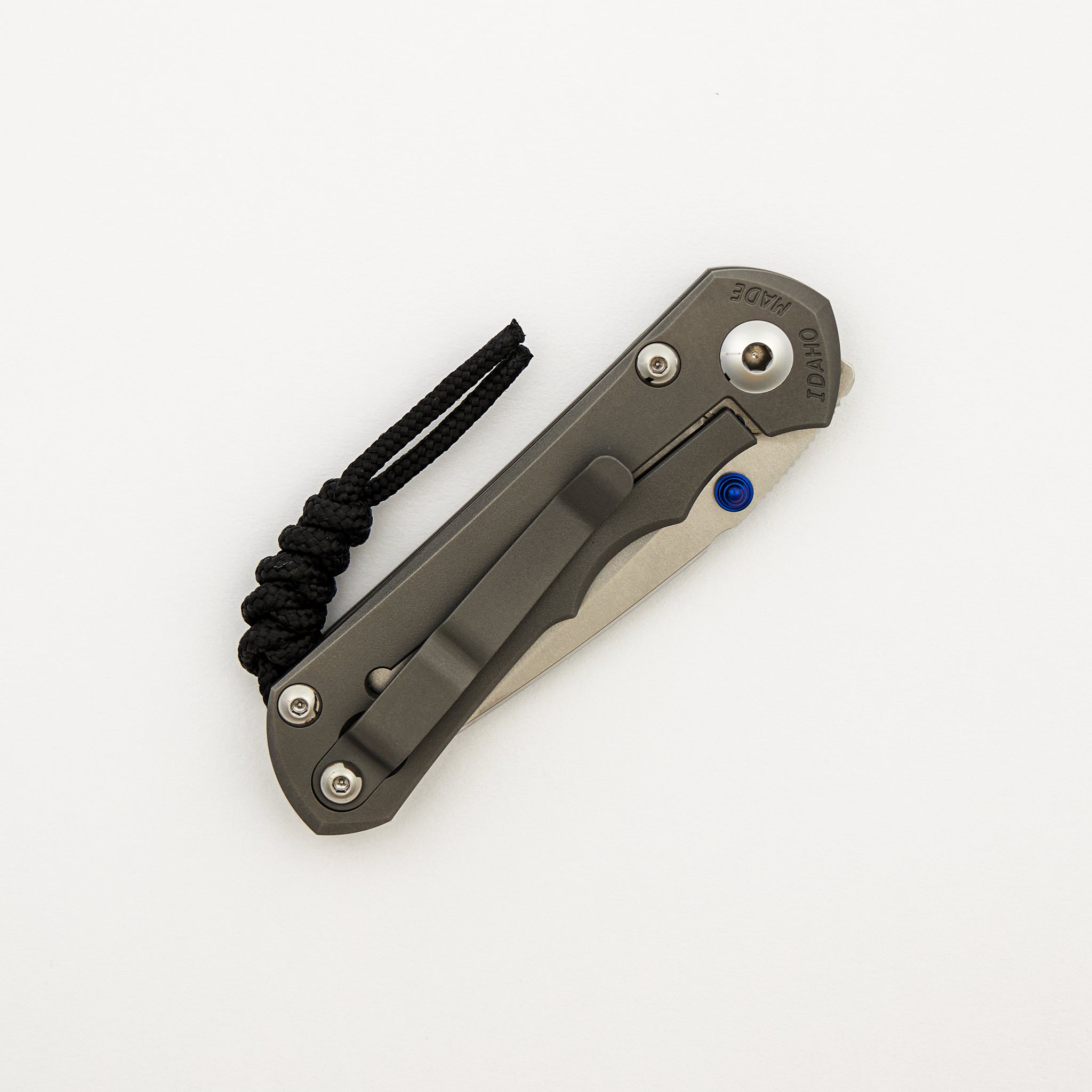 Small Inkosi - Glass Blasted - Drop Point CPM MagnaCut Blade