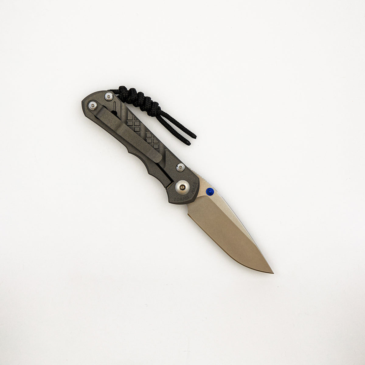 Small Inkosi Crosshatch - Drop Point CPM MagnaCut Blade