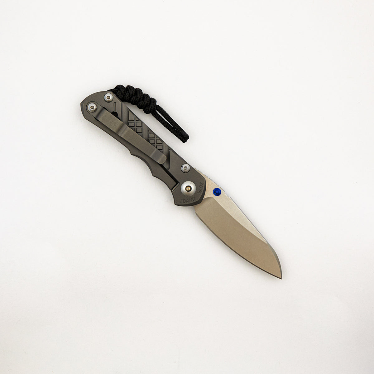 Small Inkosi Crosshatch - Insingo CPM MagnaCut Blade - Glass Blasted
