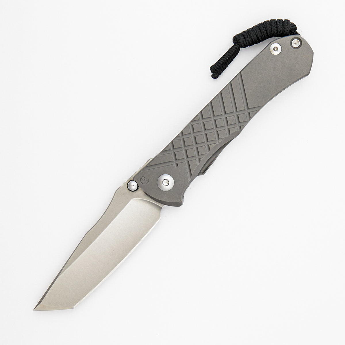 Umnumzaan - Tanto CPM MagnaCut Blade - Glass Blasted - MIM Clip - Titanium Handle