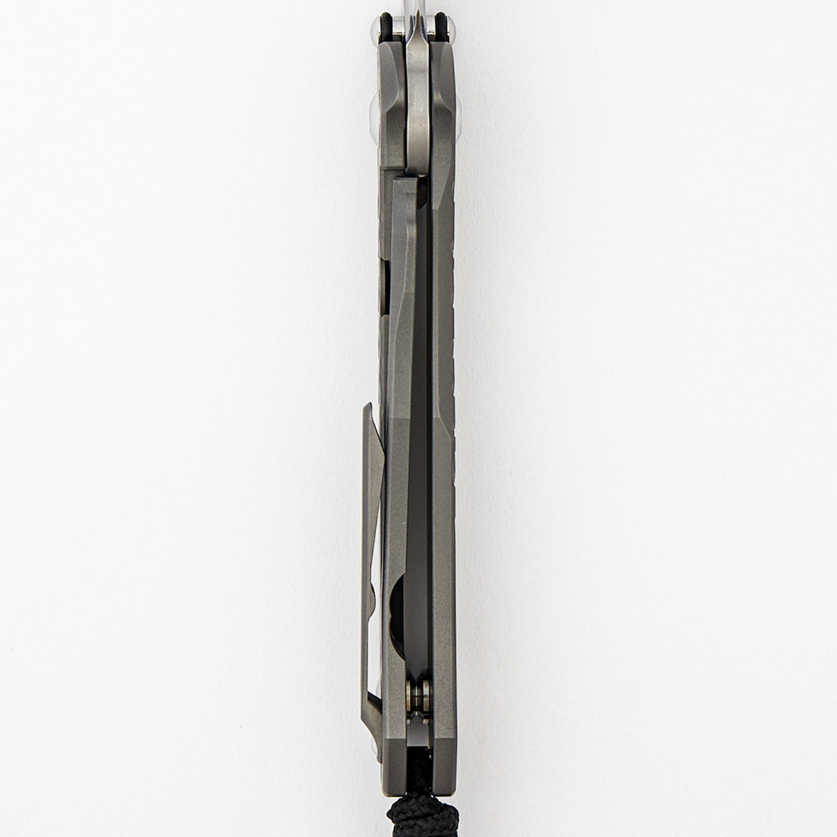 Umnumzaan - Tanto CPM MagnaCut Blade - Glass Blasted - MIM Clip - Titanium Handle