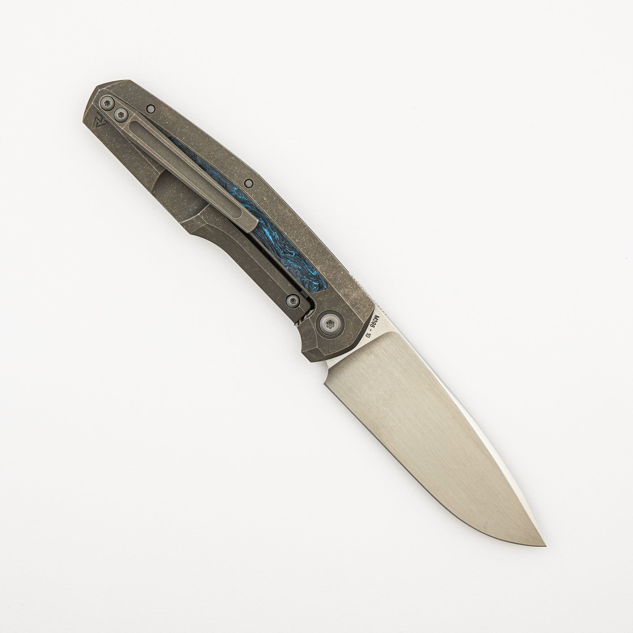 Fif18 - Titanium/Carbon Fiber Handle - M398 Blade (Philippe Jourget Design)