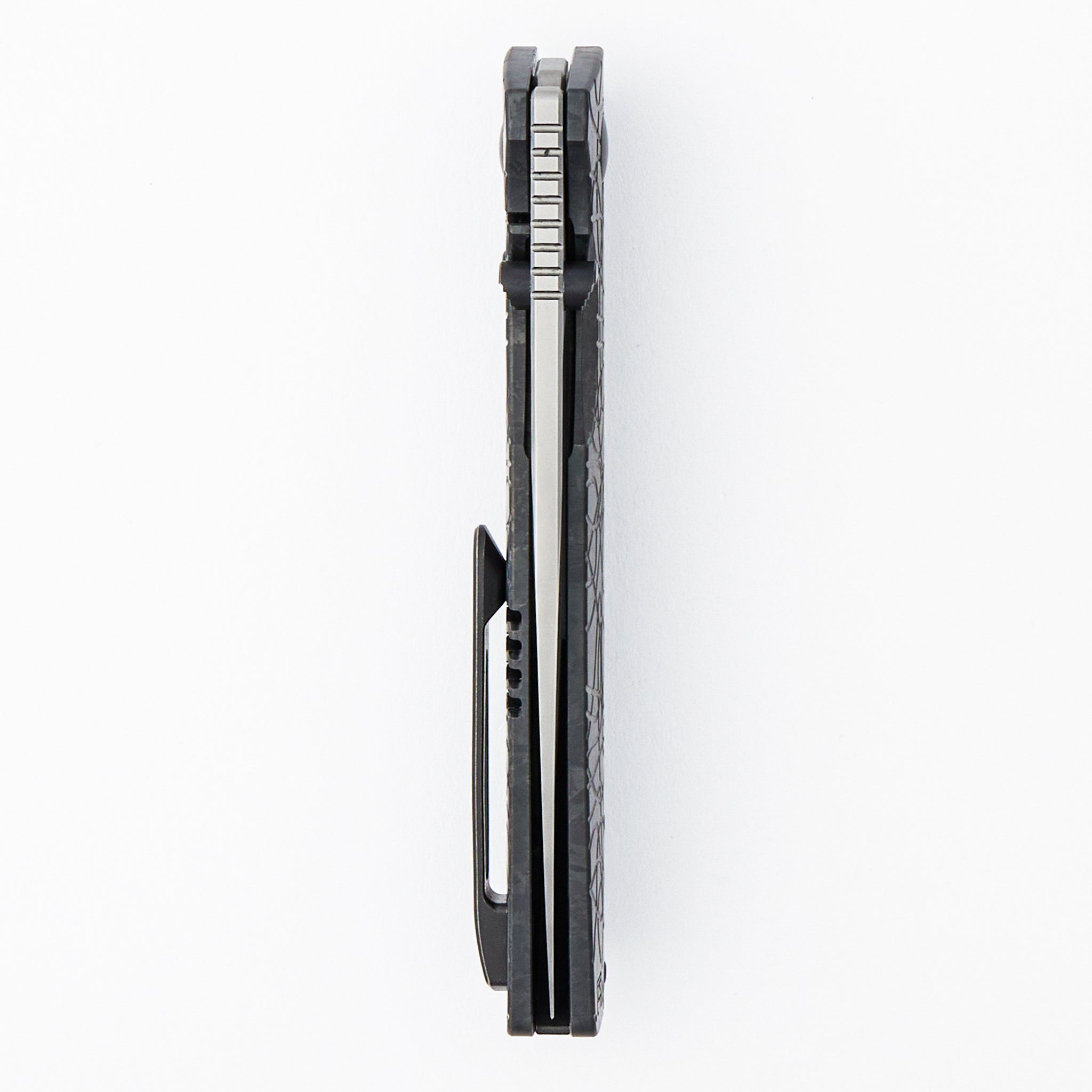 Lex - M398 Blade - Maze Black CrystalTi Handle Handle (Mike Kulygin Design)