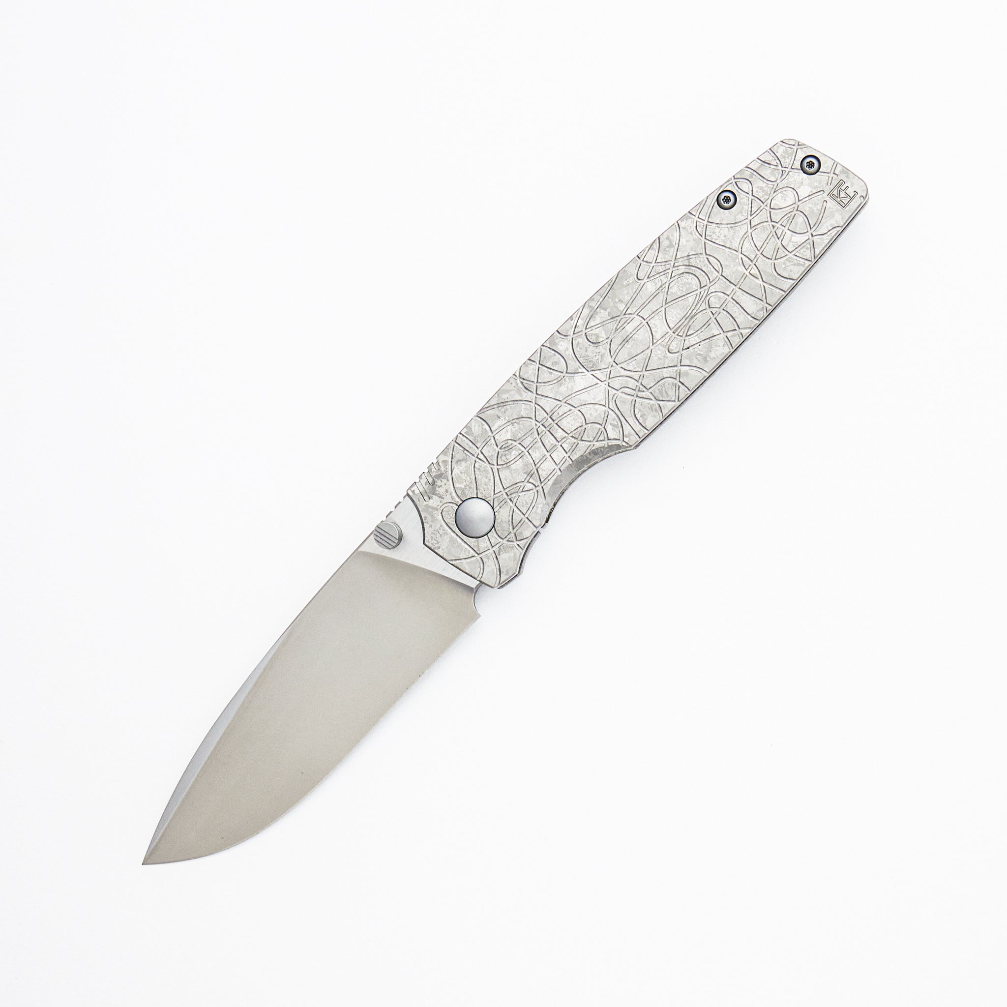 Lex - M398 Blade - CrystalTi Handle Handle (Mike Kulygin Design)