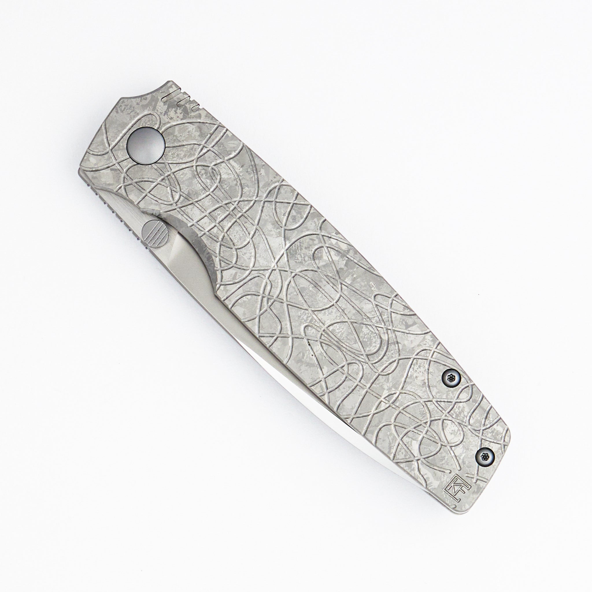 Lex - M398 Blade - CrystalTi Handle Handle (Mike Kulygin Design)