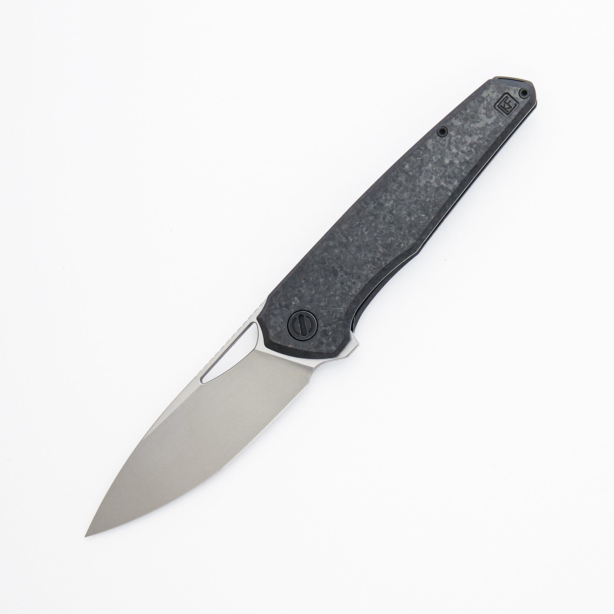 R&H Tasca - M398 Blade - Black CrystalTi Handle (Jan Samek Design)