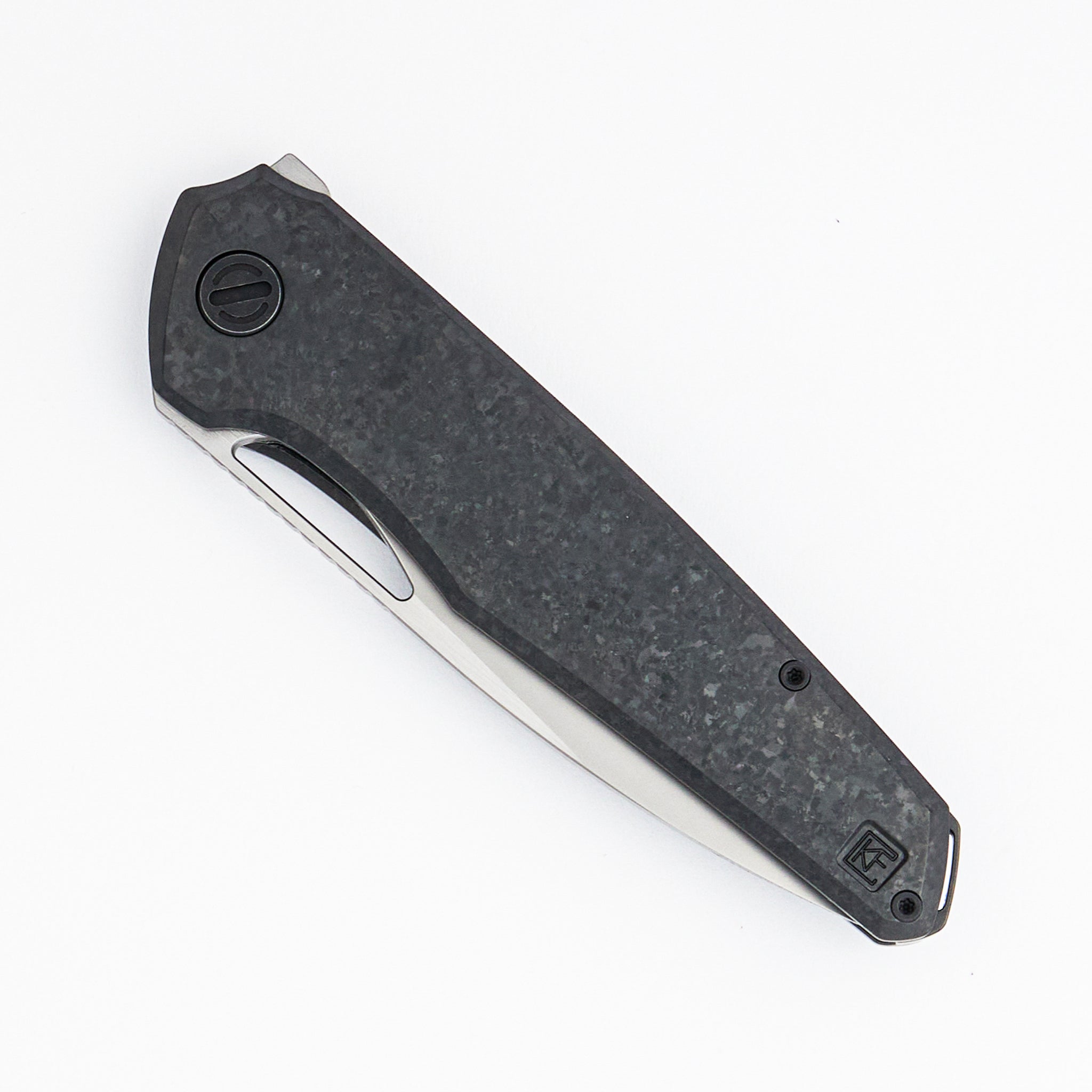 R&H Tasca - M398 Blade - Black CrystalTi Handle (Jan Samek Design)