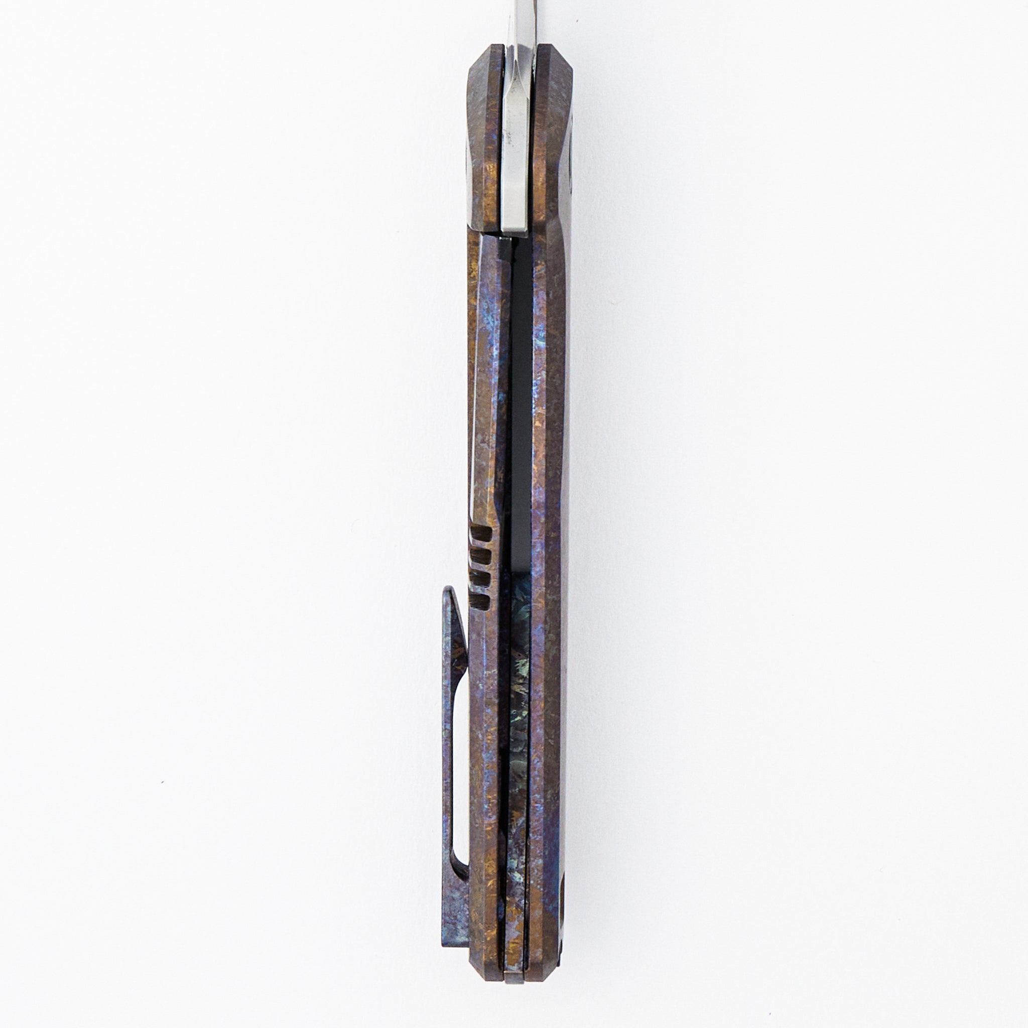 R&H Tasca - M398 Blade - Color CrystalTi Handle (Jan Samek Design)