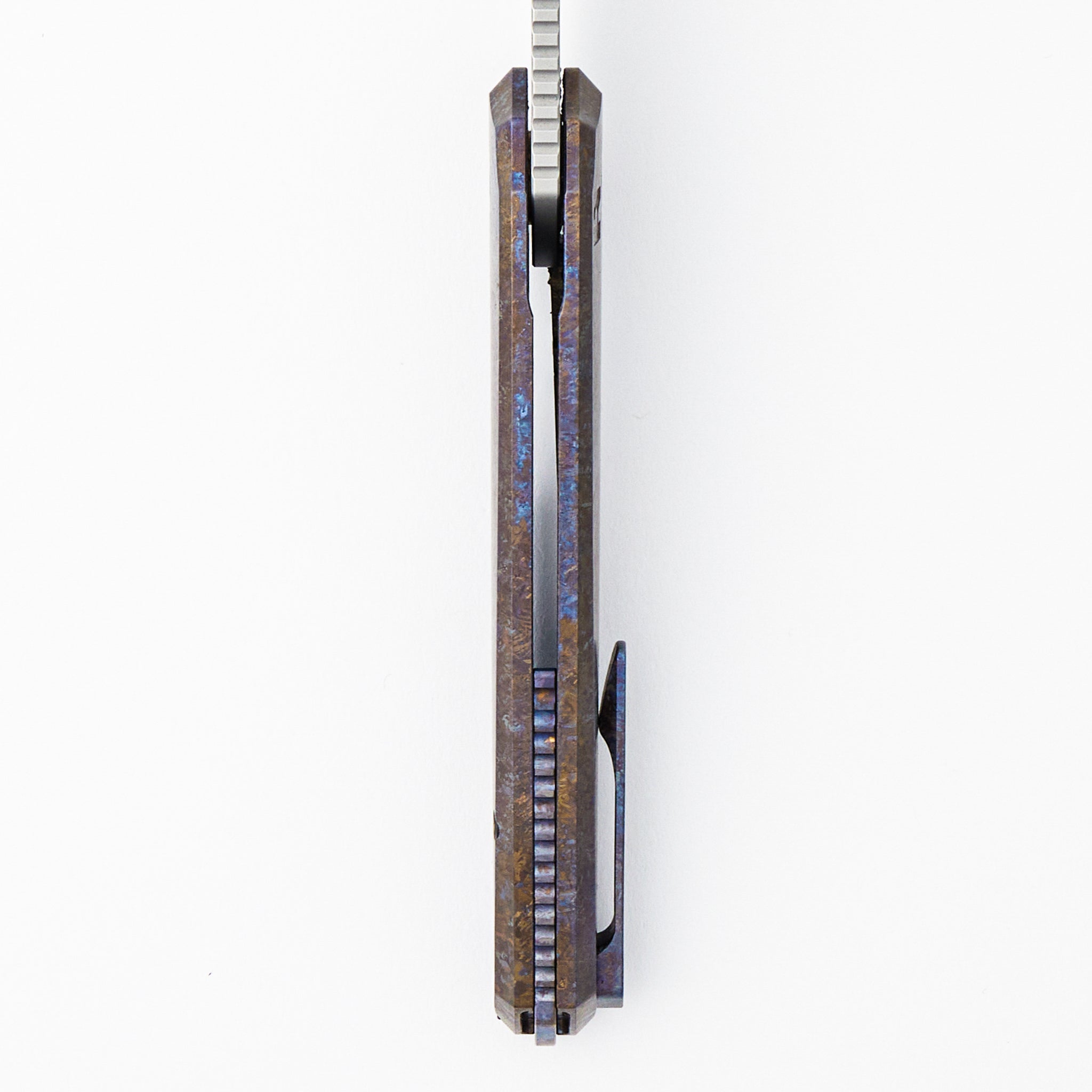 R&H Tasca - M398 Blade - Color CrystalTi Handle (Jan Samek Design)
