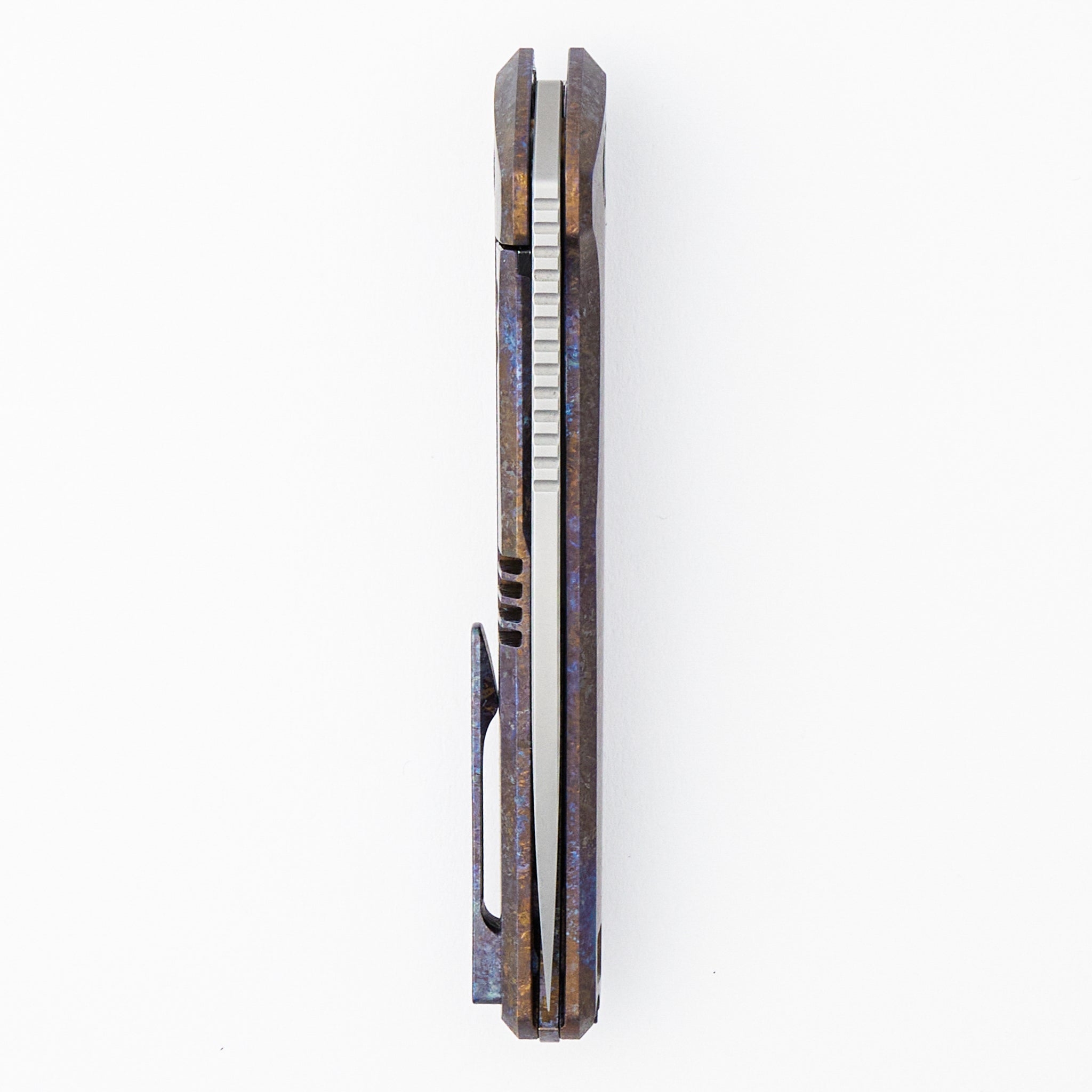 R&H Tasca - M398 Blade - Color CrystalTi Handle (Jan Samek Design)
