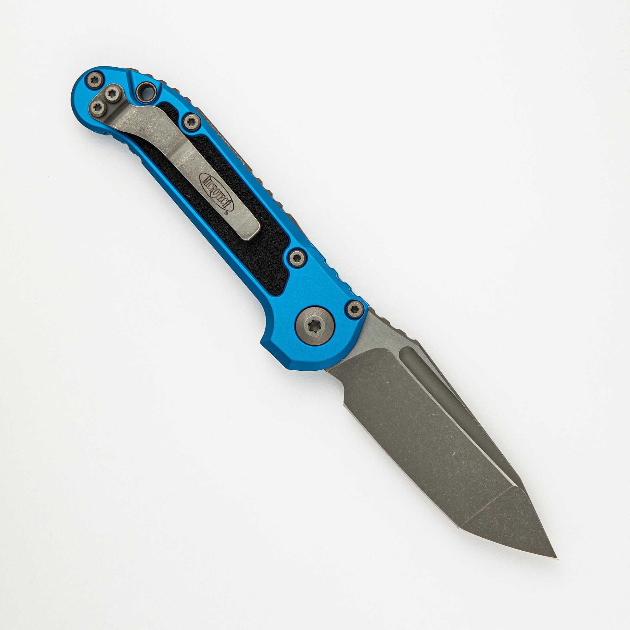 Microtech L.U.D.T. T/E Gen III Blue Apocalyptic Standard 1136-10 APBL