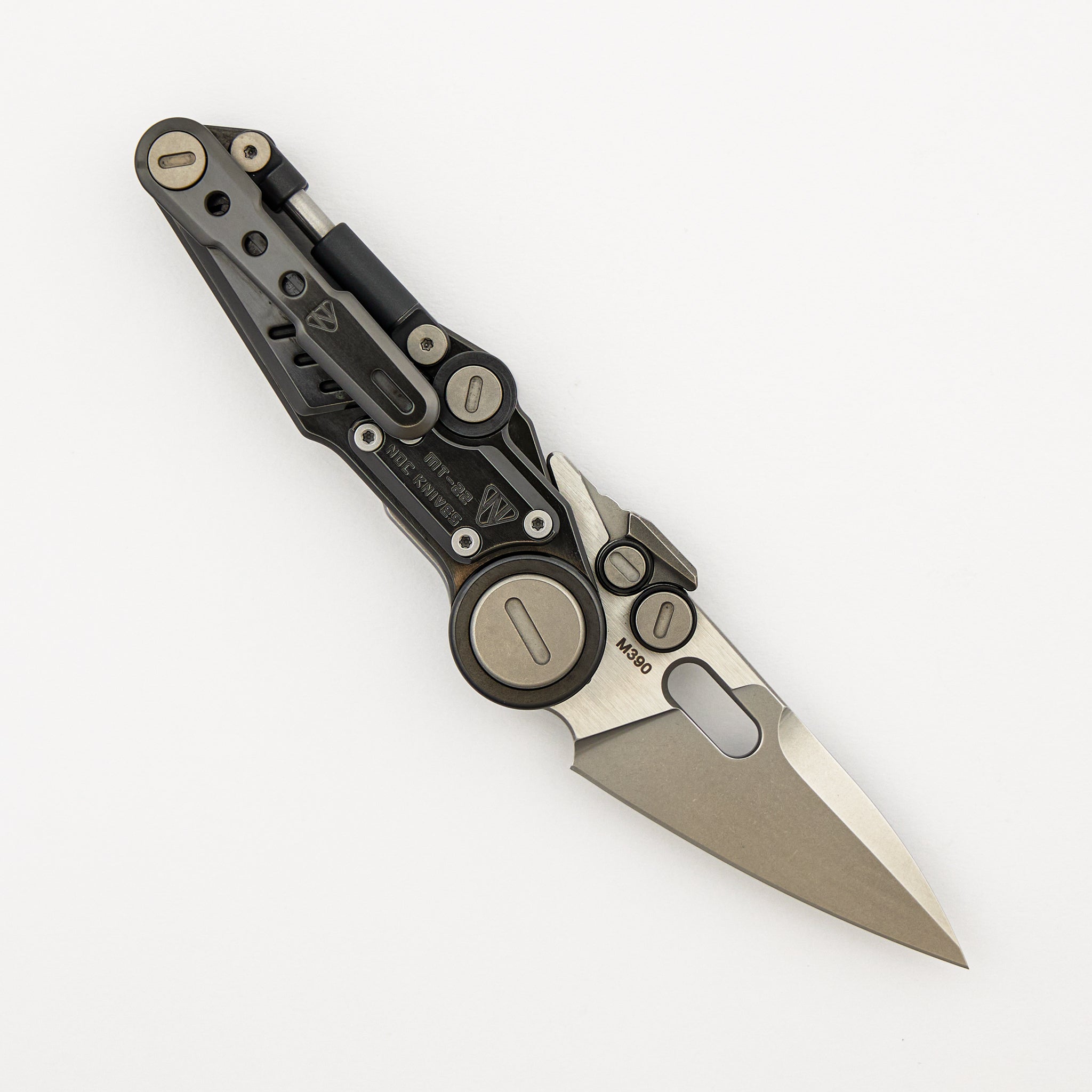 MT-22 Mini S-08 - Zirconium Handle - M390 Blade