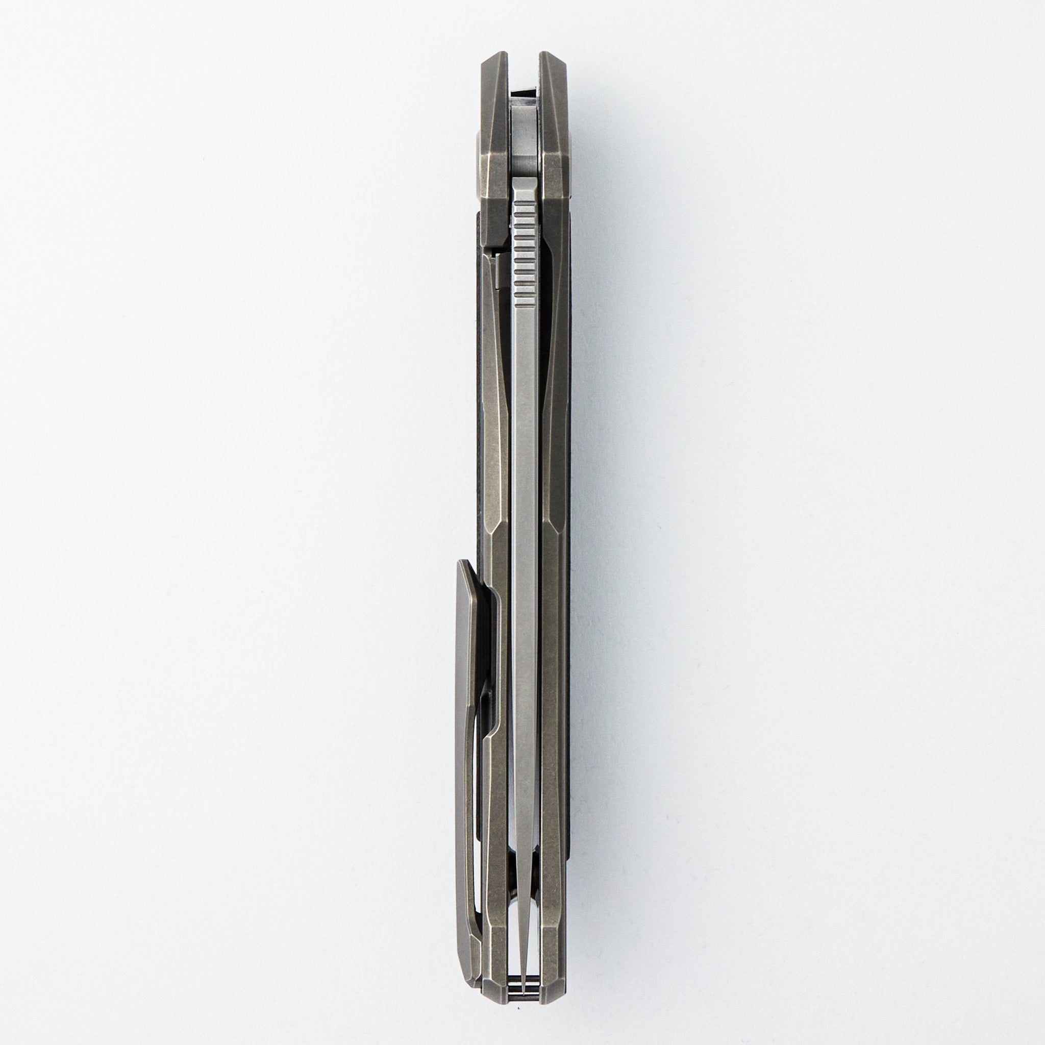 Ursus Quantum - Cromax PM Blade - Titanium Handle - Black G10 Inlay - SRBS
