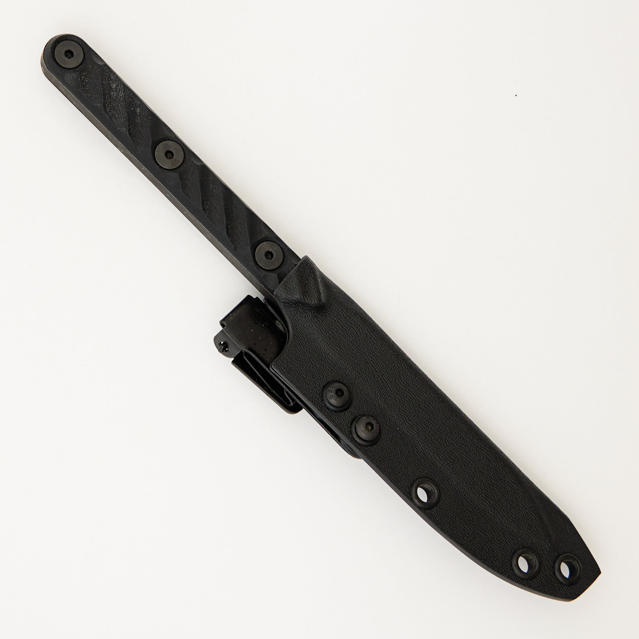 Spike - Acid Etch 3V Blade - Black G10 Handle
