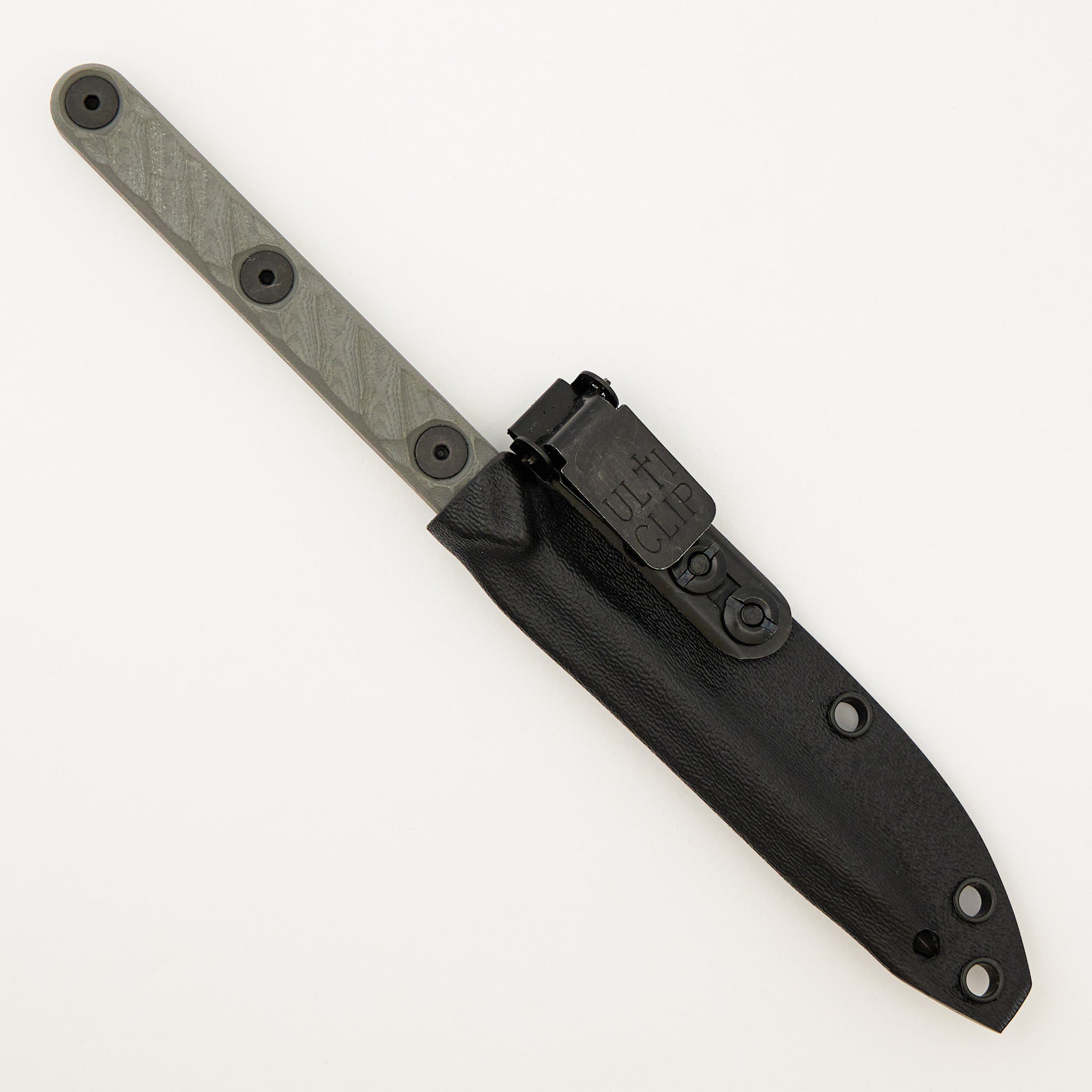 Spike - Acid Etch 3V Blade - Gray G10 Handle