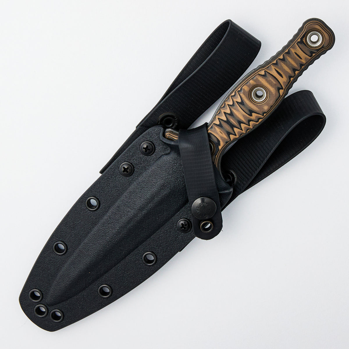 Raider Dagger - CPM 3V Blade - Black/Brown G10 Handle