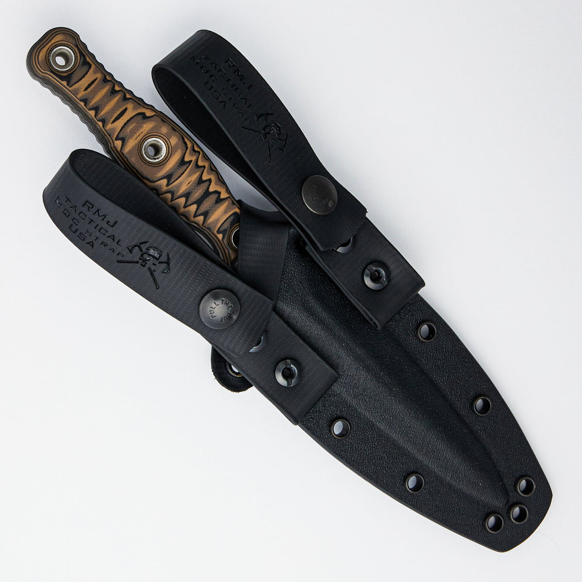 Raider Dagger - CPM 3V Blade - Black/Brown G10 Handle