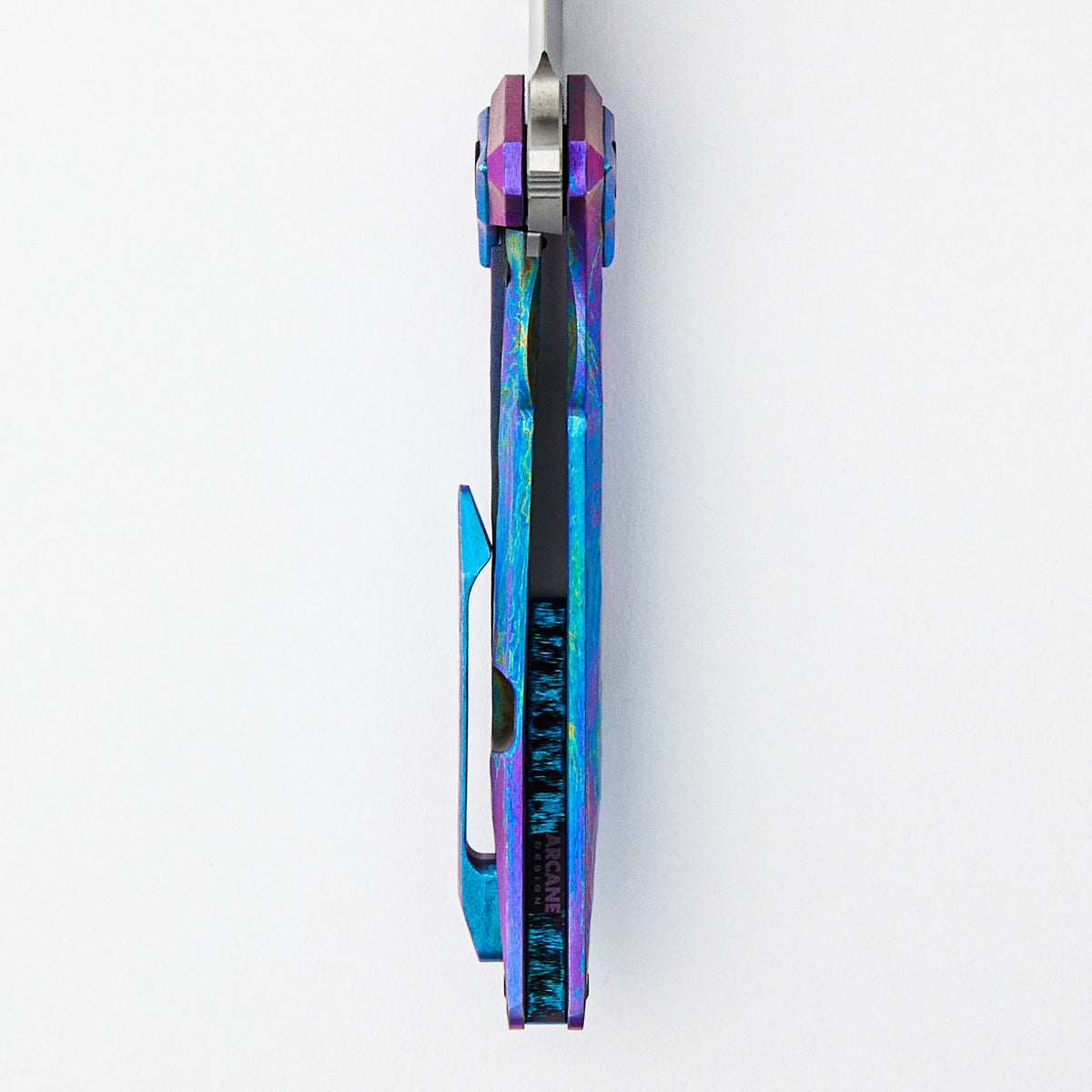 The Abyss - M390 Blade - Titanium Handle - Customized By Colin Crazy Creations