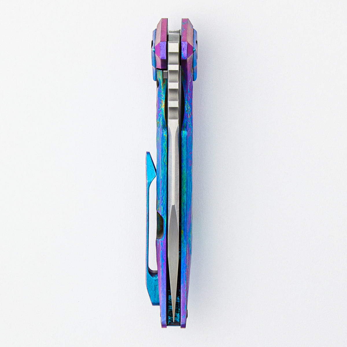 The Abyss - M390 Blade - Titanium Handle - Customized By Colin Crazy Creations
