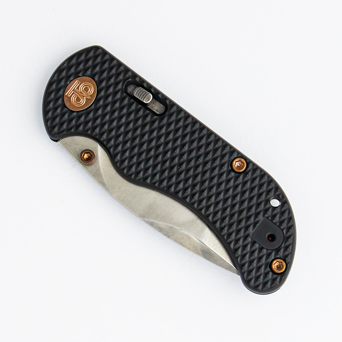 El Burrito - Deluxo - CPM-3V Blade - Black Aluminum Handle