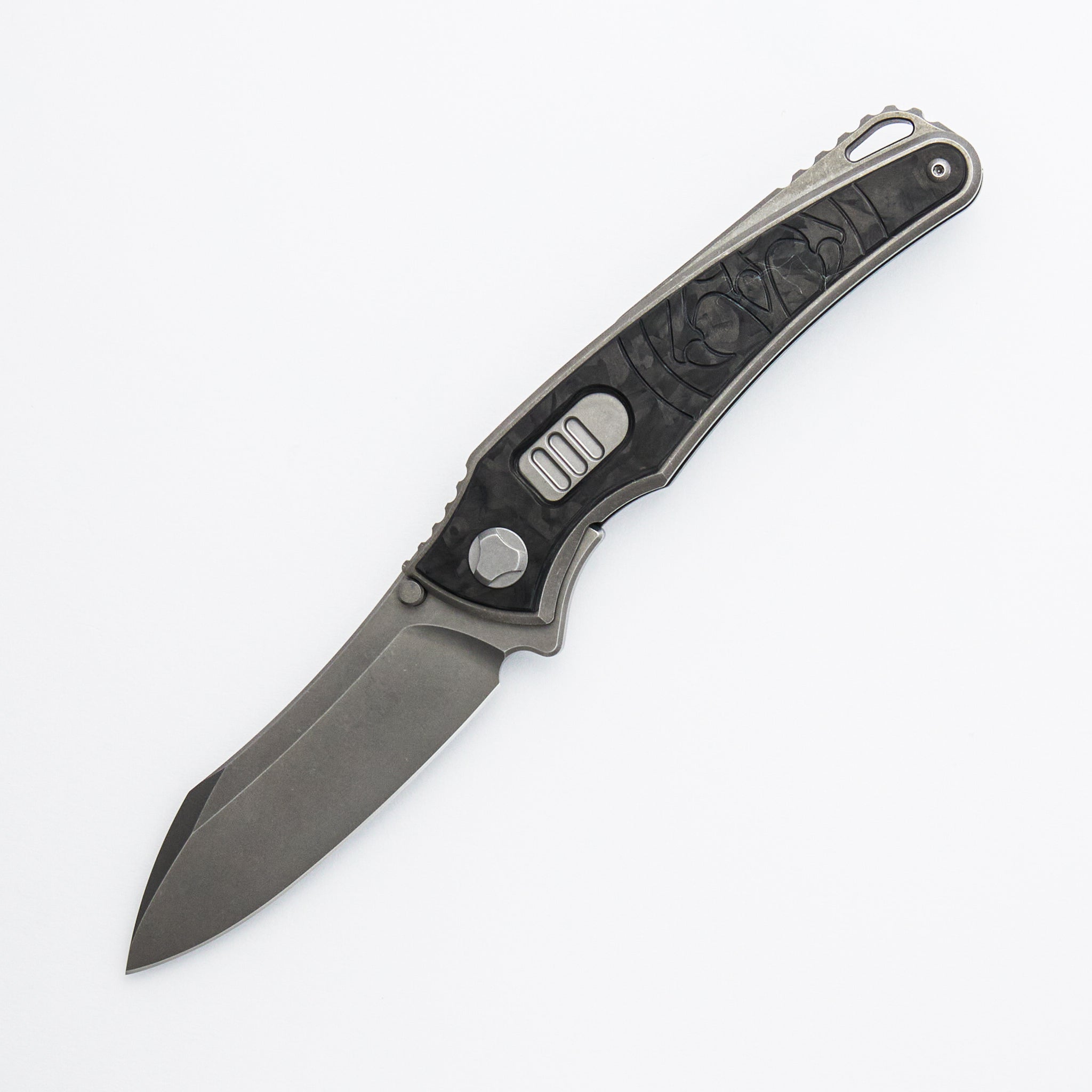 Talon Auto - Brightwashed - Black Ops Marble - M390 Blade