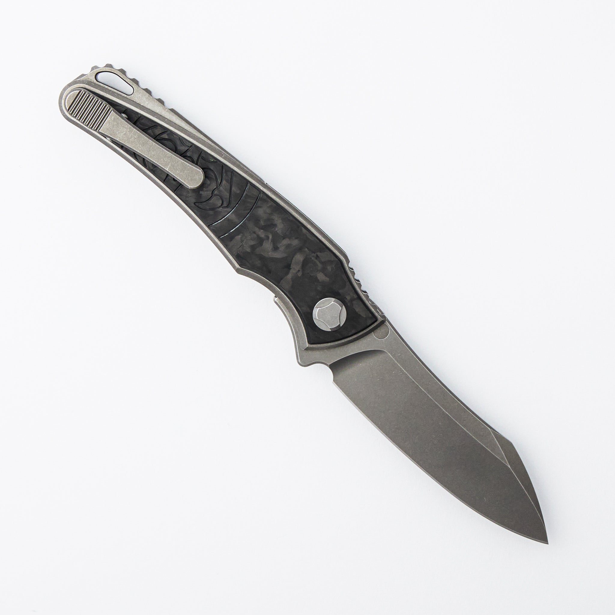 Talon Auto - Brightwashed - Black Ops Marble - M390 Blade