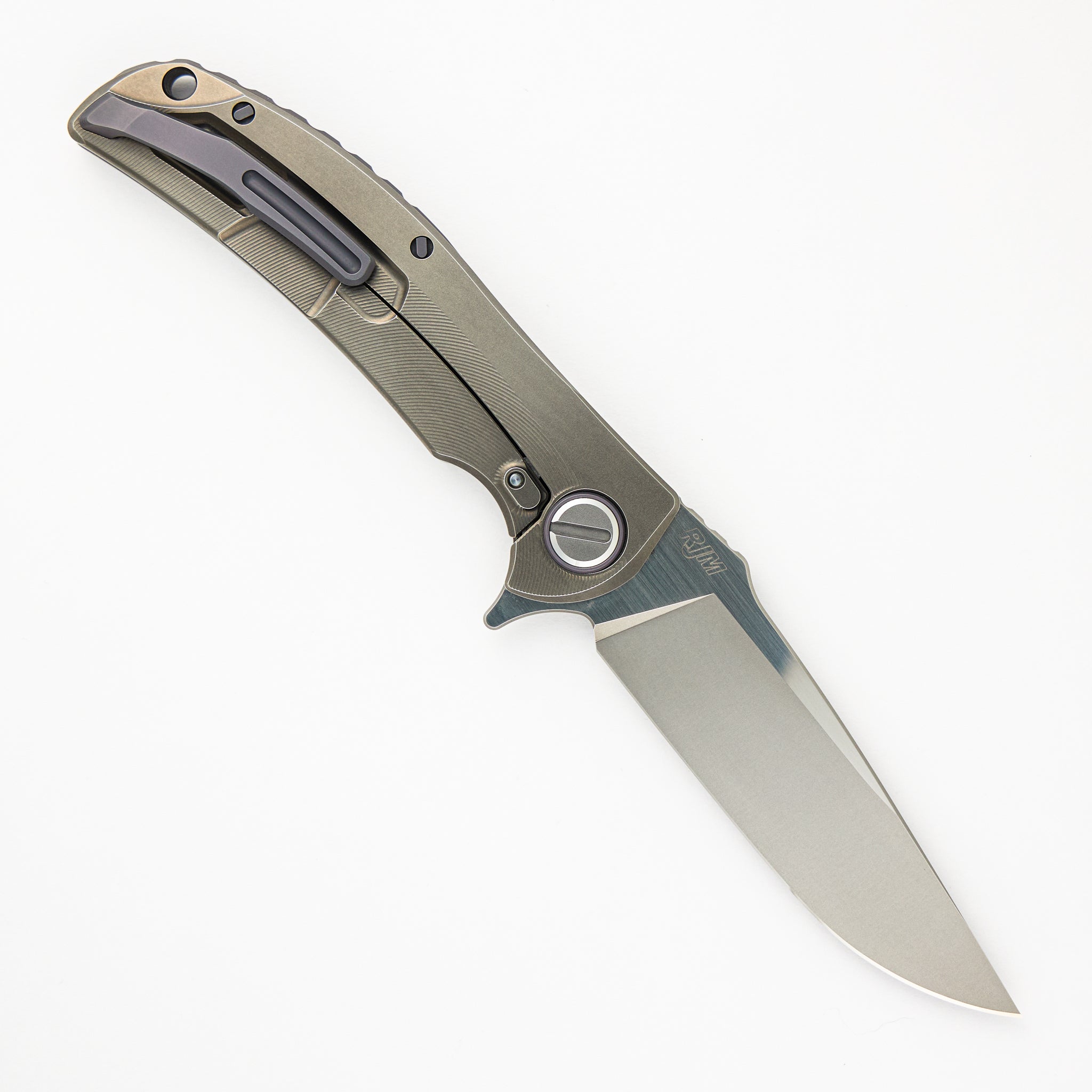 Russian Overkill - M398 Blade - Titanium Handle - RBS "Limited Edition" (RJ Martin Design)