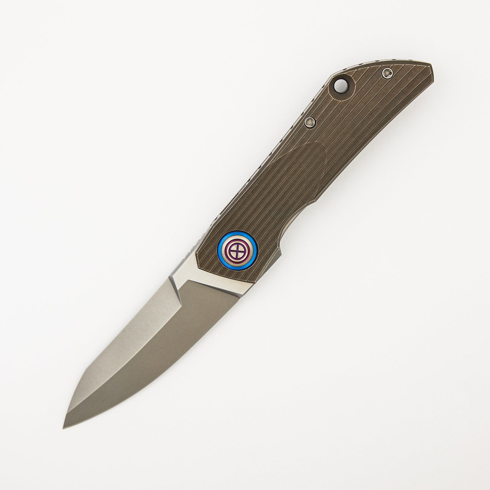 "Limited Edition" Fat Strip - MagnaCut Blade - Titanium Handle - MRBS (Sinkevich Design)