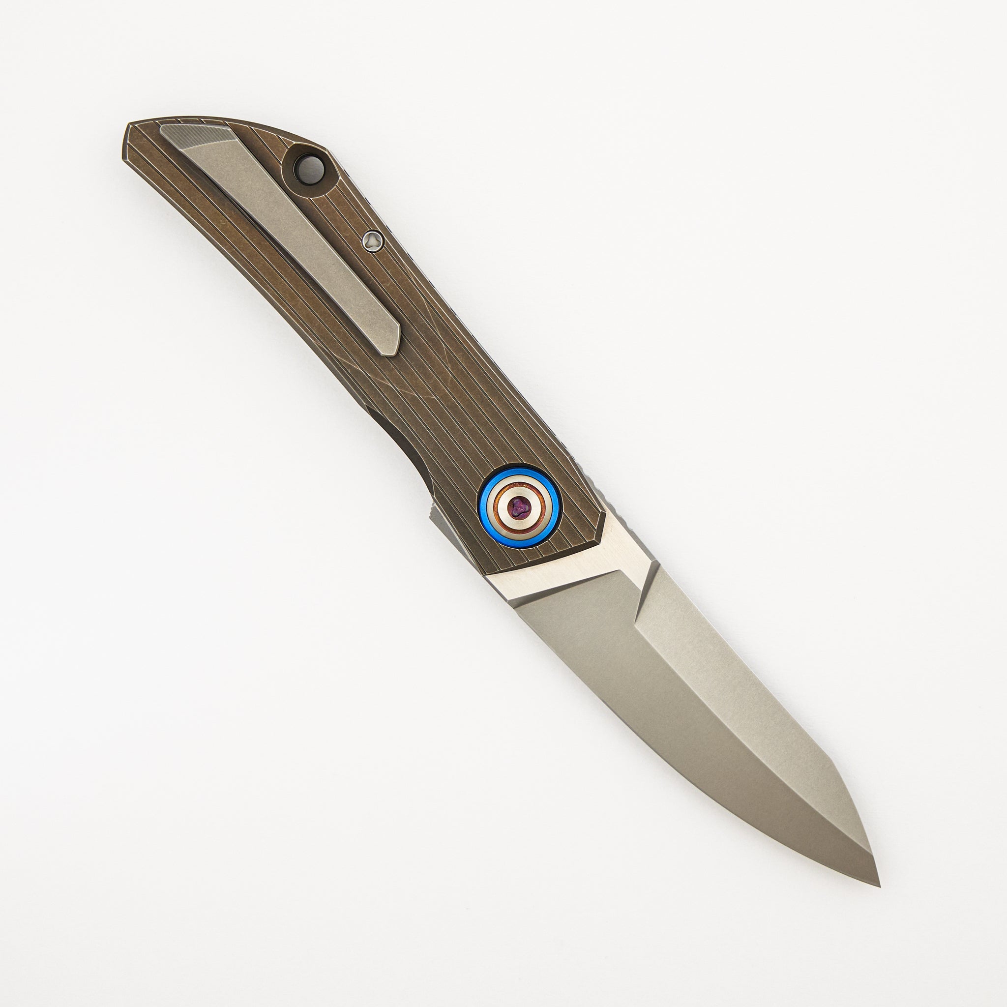 "Limited Edition" Fat Strip - MagnaCut Blade - Titanium Handle - MRBS (Sinkevich Design)