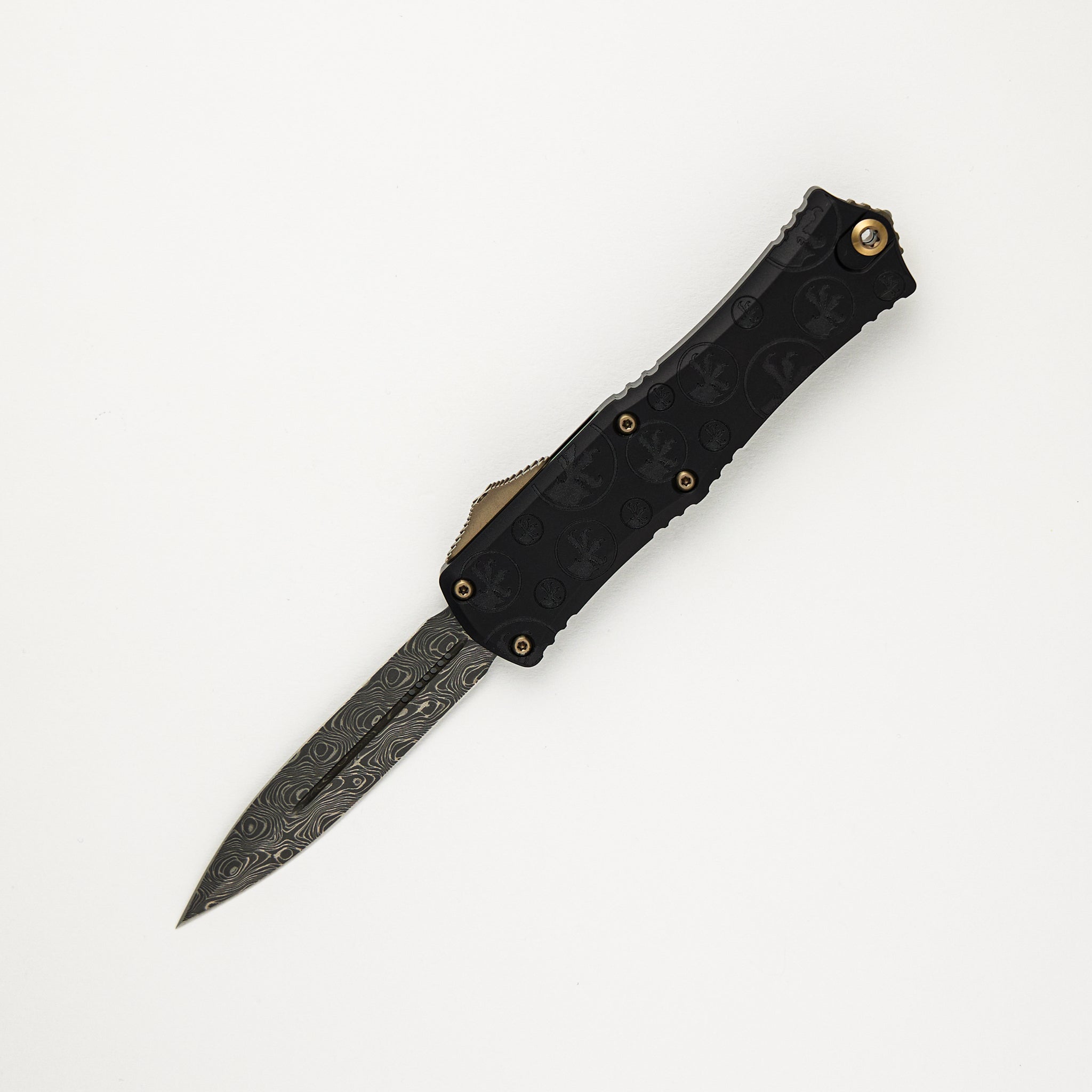 Microtech Hera II Mini D/E Signature Series Claw Burst Deep Engraved 1702M-16 CBS S/N 087