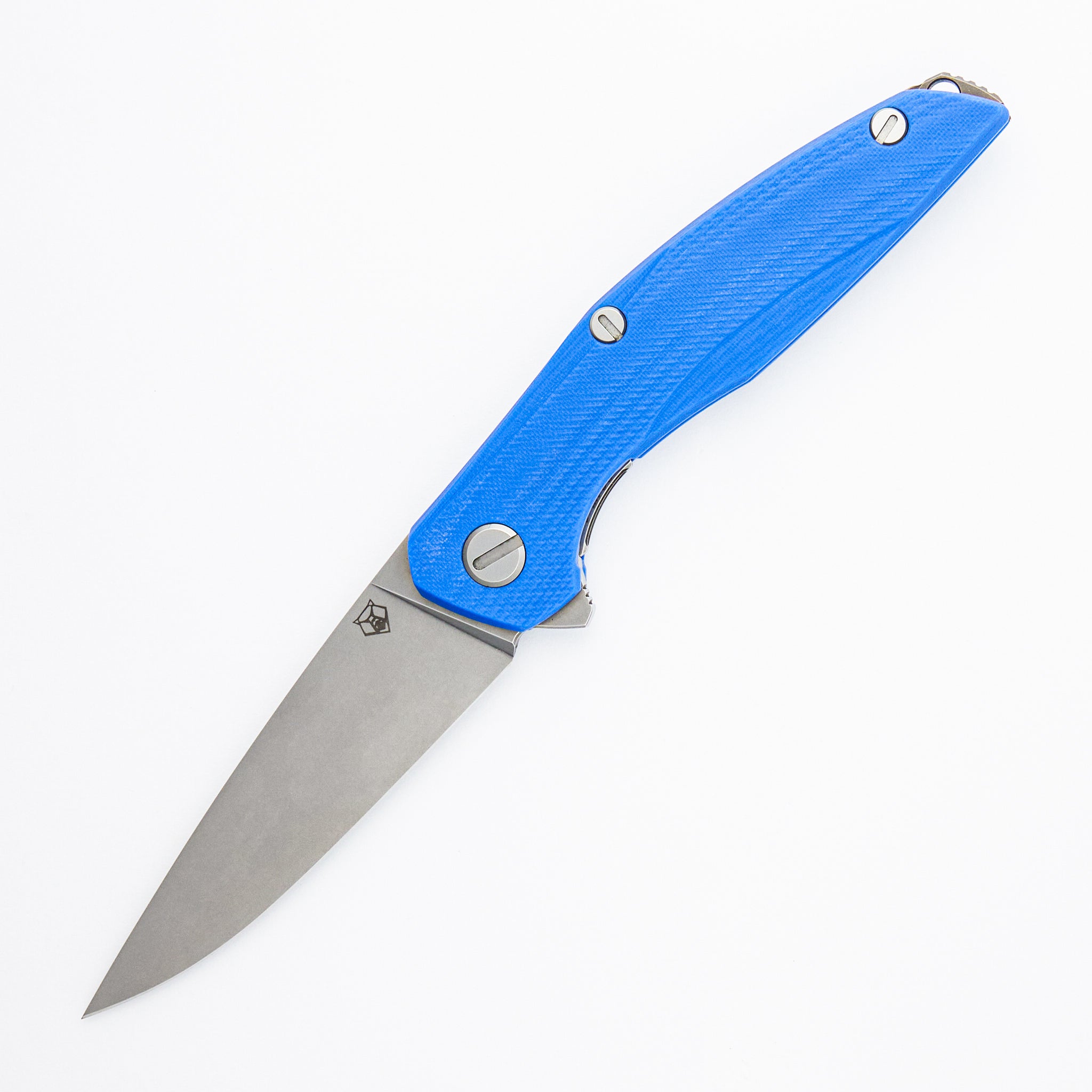 111 - Elmax Blade - Blue G10 Handle - MRBS
