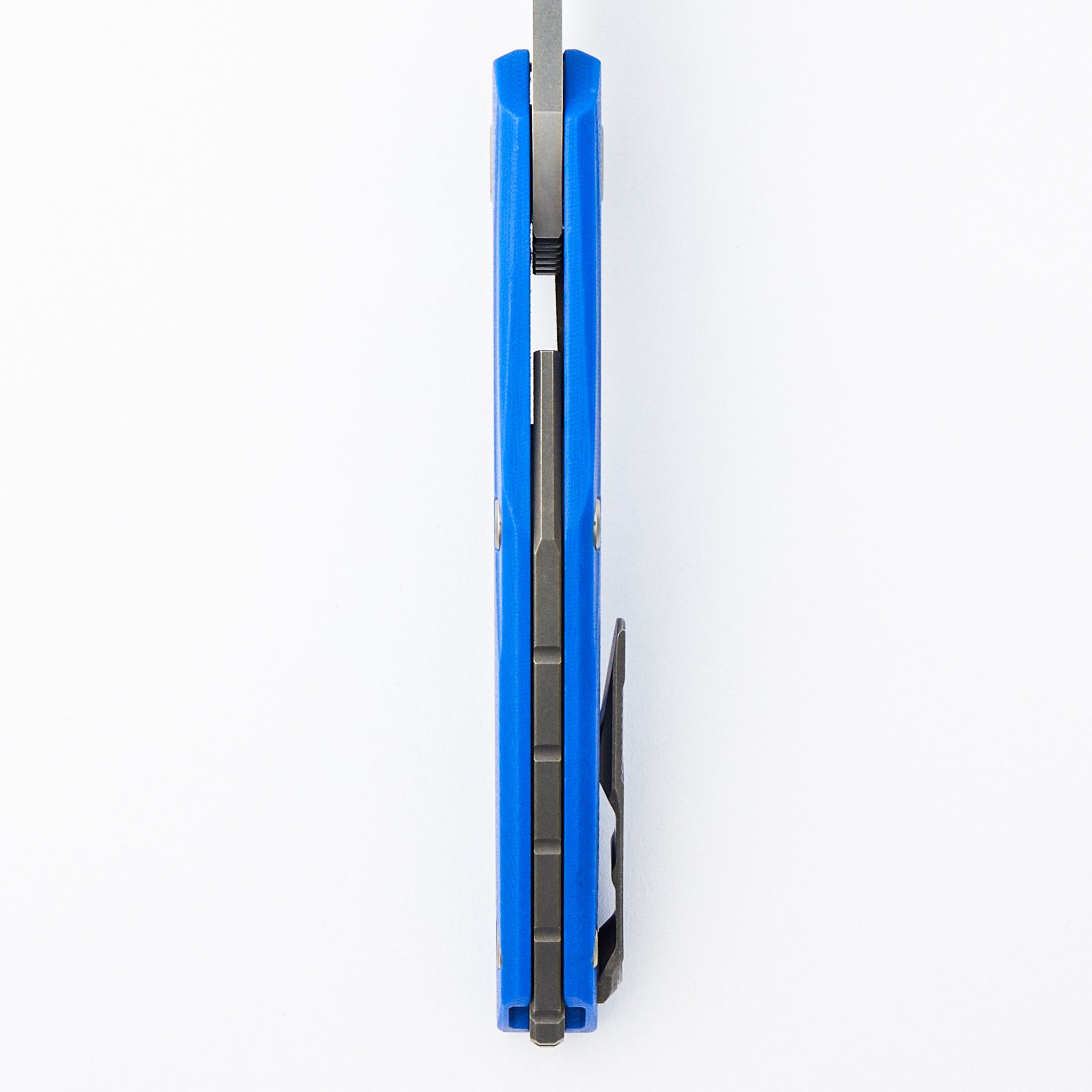 111 - Elmax Blade - Blue G10 Handle - MRBS