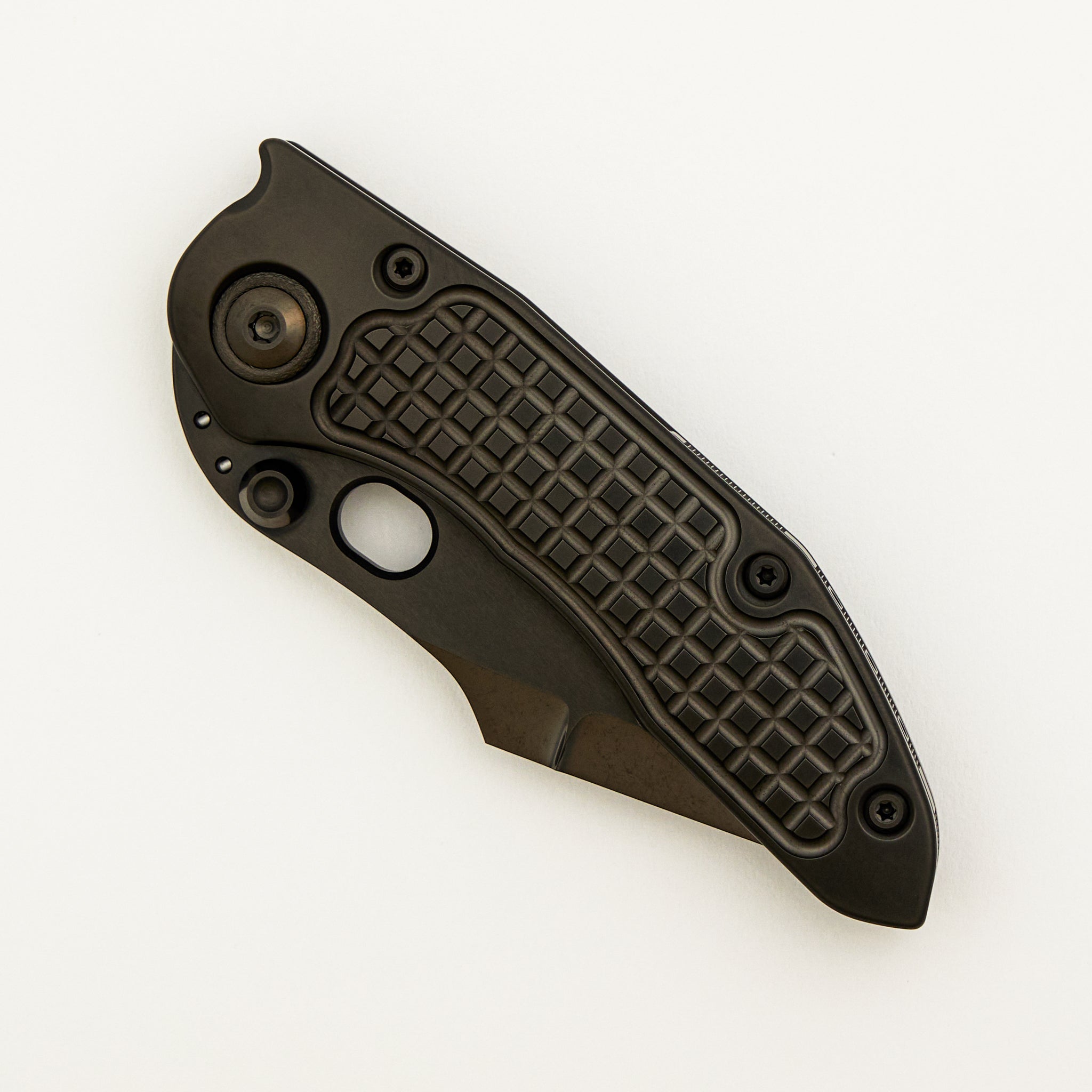 Marfione Custom Knives / Borka Blades Collaboration Blackout Frag Stitch