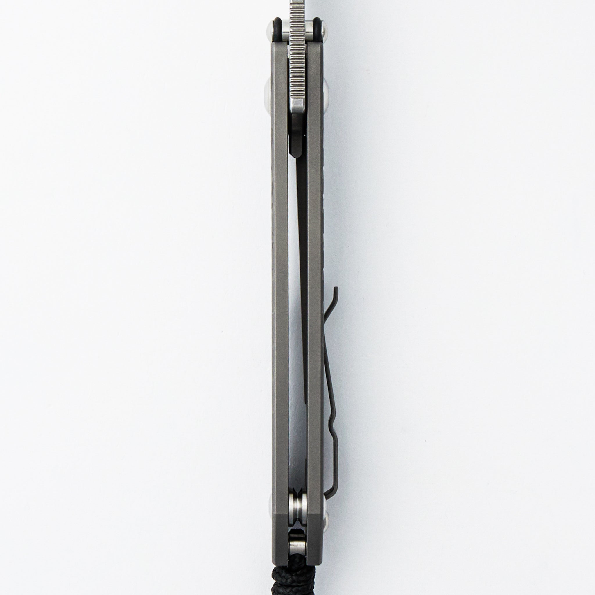 Umnumzaan - Drop Point CPM MagnaCut Blade - Glass Blasted - Titanium Handle