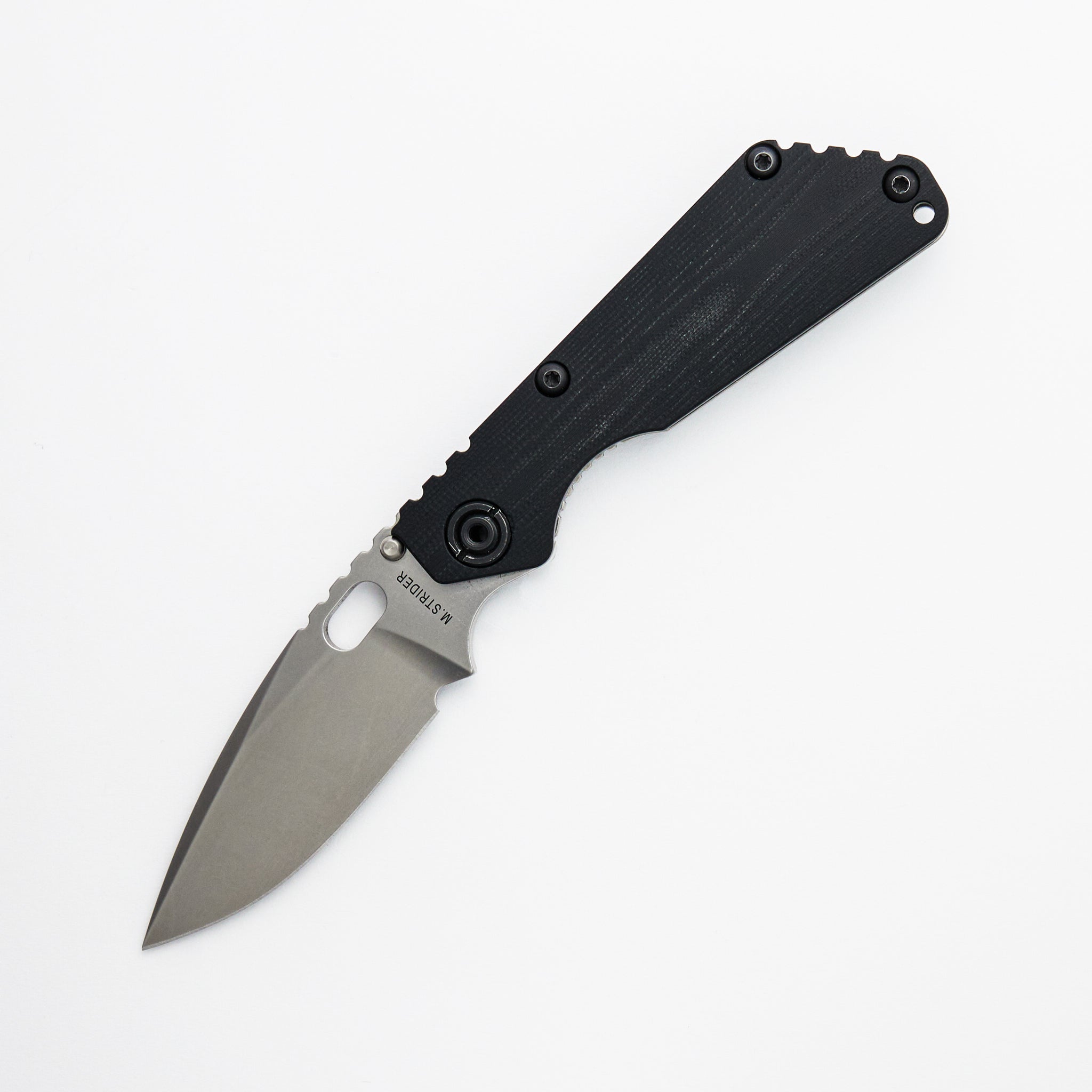 SNG CC - Black G10/Titanium Handle - Drop Point MagnaCut Blade