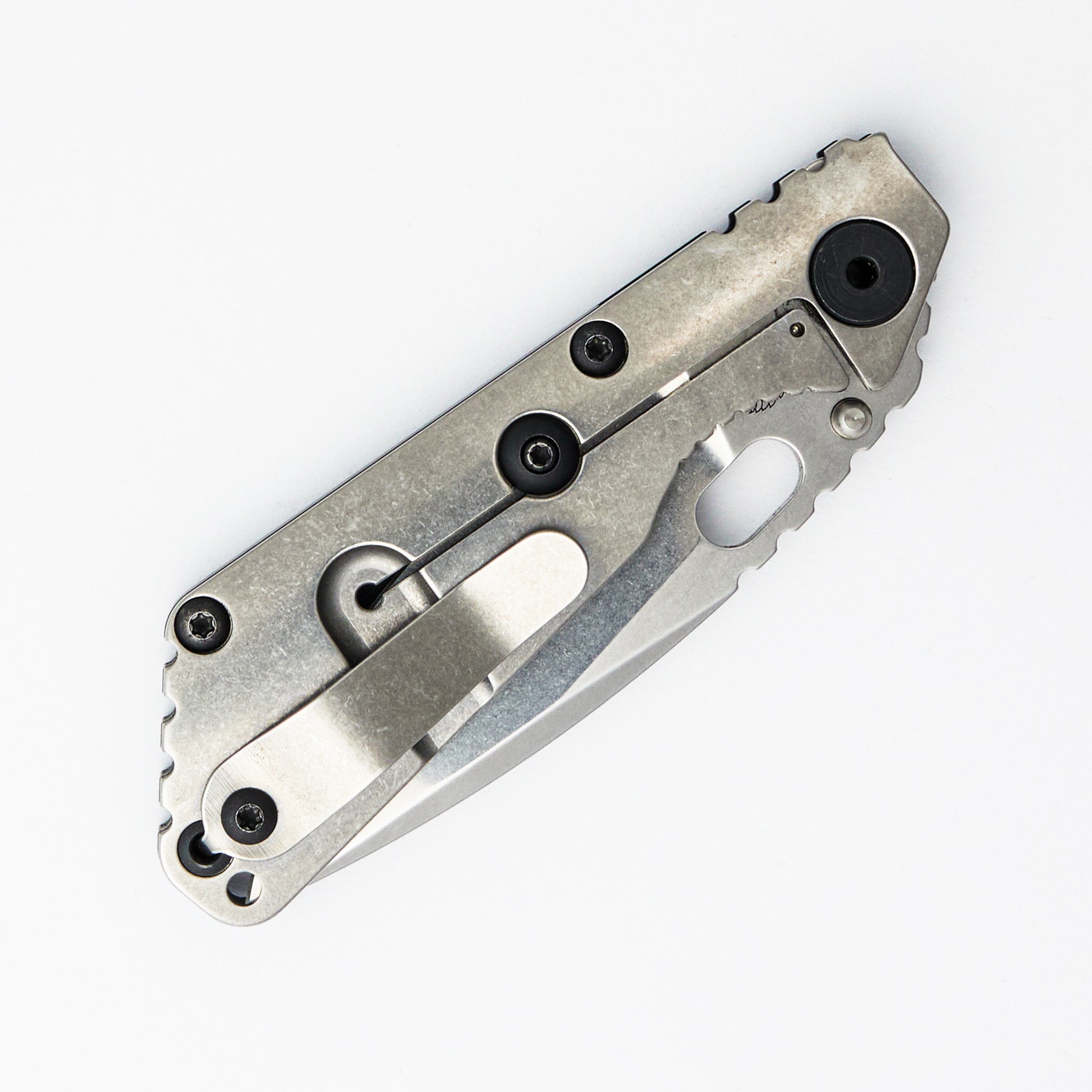 SNG CC - Black G10/Titanium Handle - Drop Point MagnaCut Blade