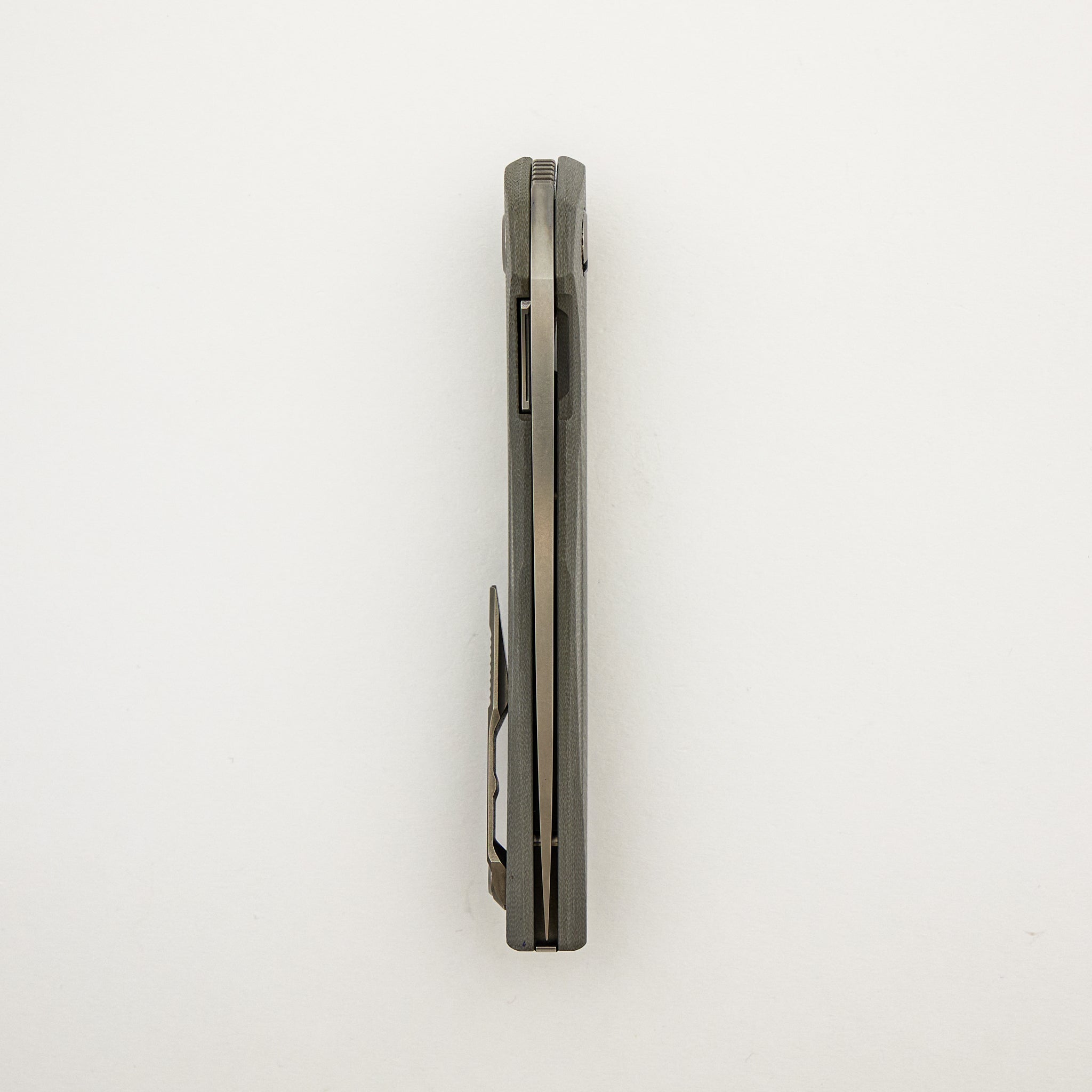 111 - Light Gray G10 Handle - Elmax Blade - MRBS