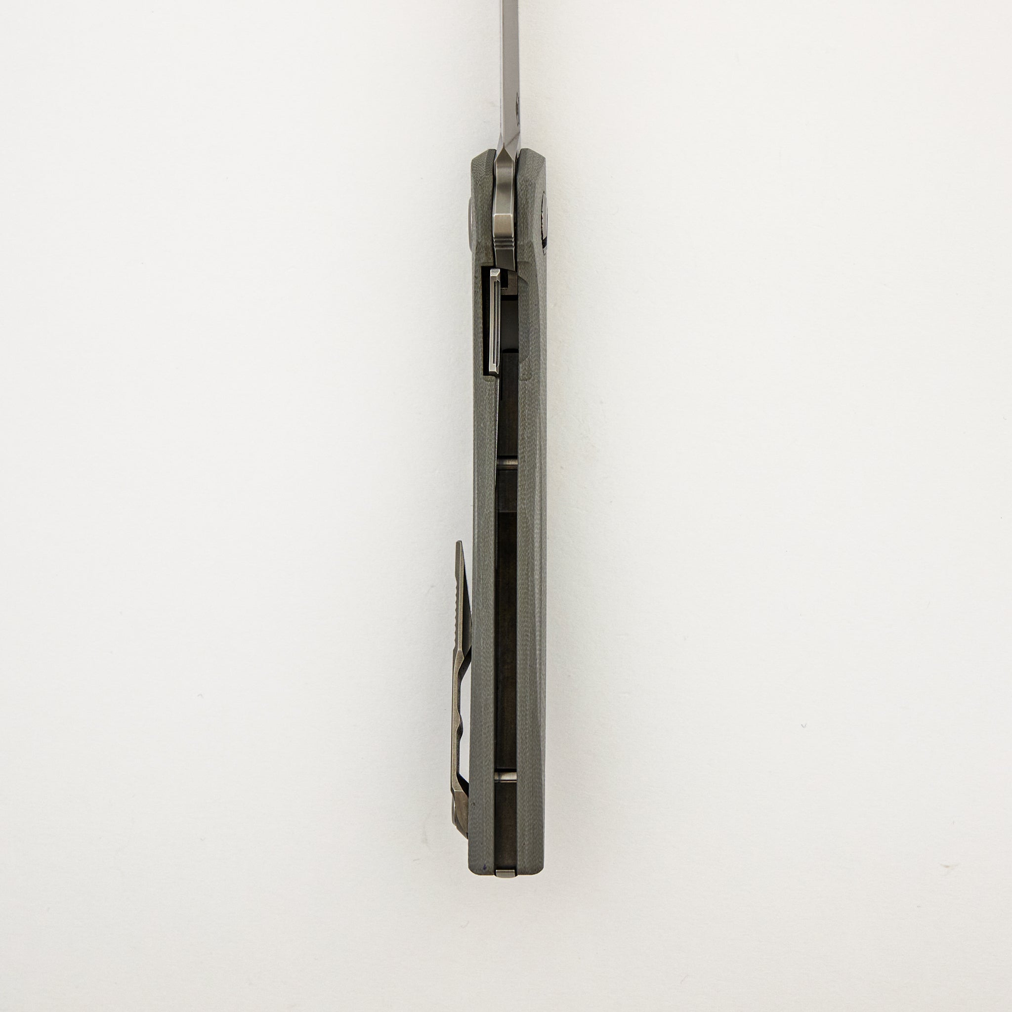 111 - Light Gray G10 Handle - Elmax Blade - MRBS