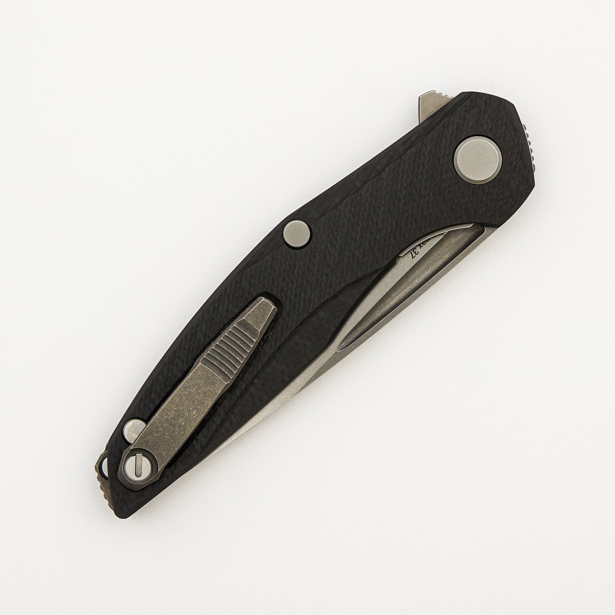 111 - Carbon Fiber Handle - Vanax 37 Blade - MRBS