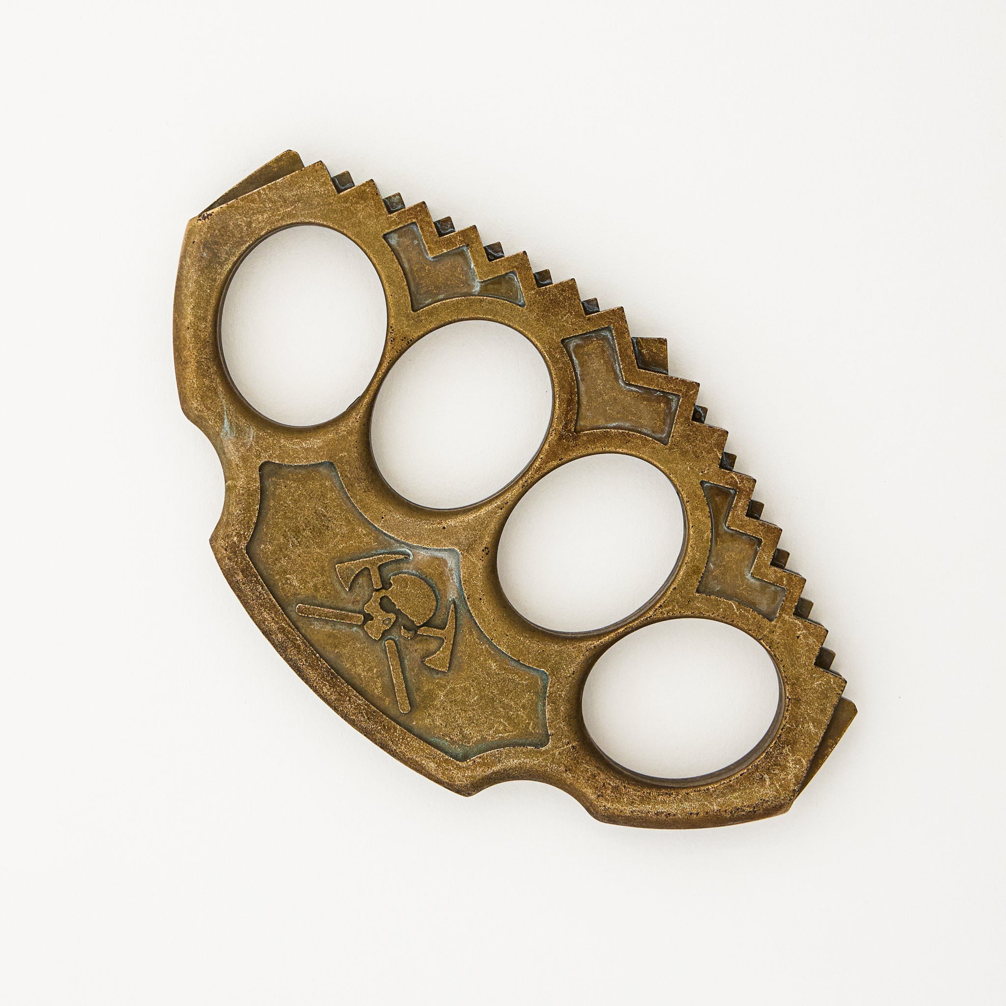 Snuckles - Brass - Vintage Patina