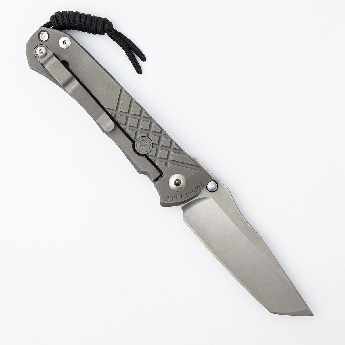 Umnumzaan - Tanto CPM MagnaCut Blade - Glass Blasted - Titanium Handle