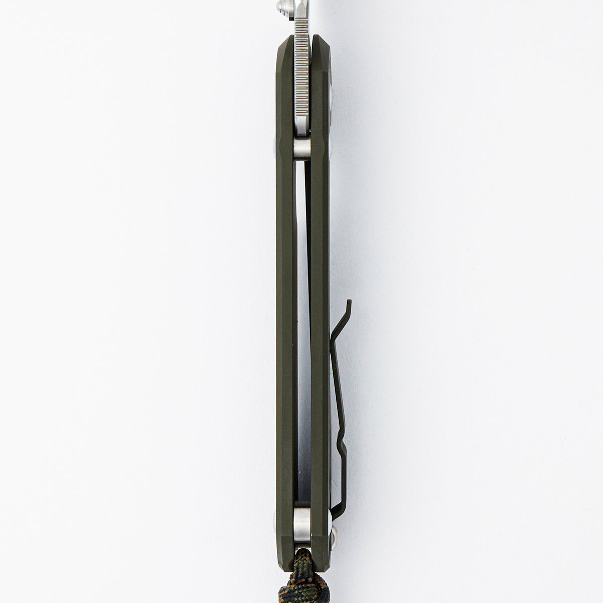 Large Sebenza 31 - OD Green Cerakote - Insingo CPM MagnaCut Blade - Silver Single Thumb Lug