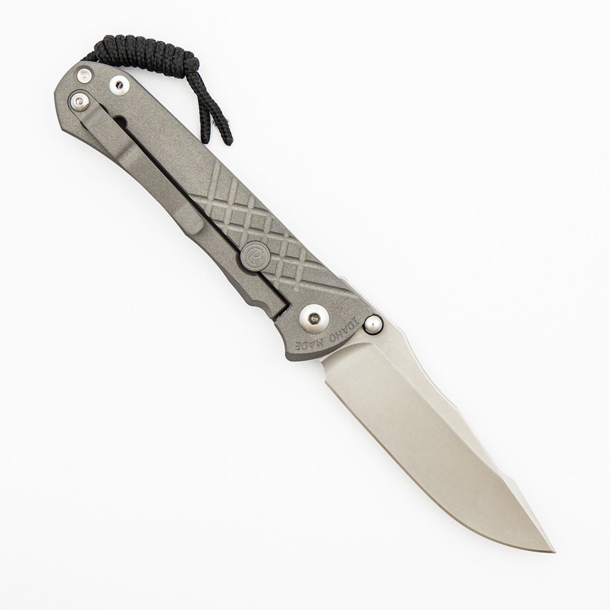 Umnumzaan - Drop Point CPM MagnaCut Blade - Titanium Handle