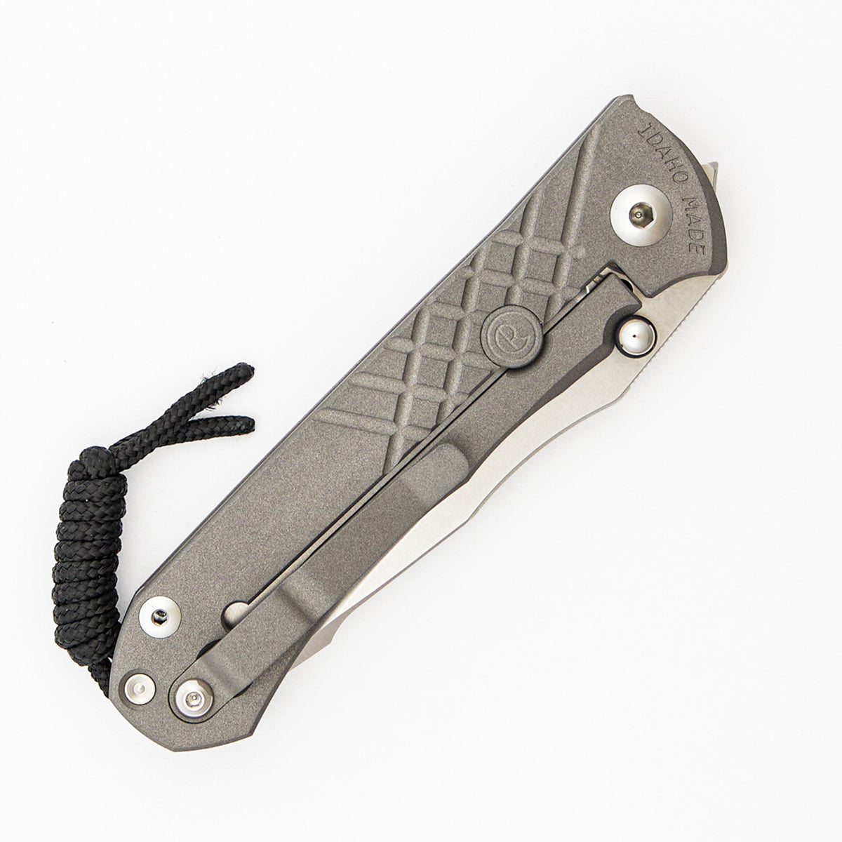 Umnumzaan - Drop Point CPM MagnaCut Blade - Titanium Handle