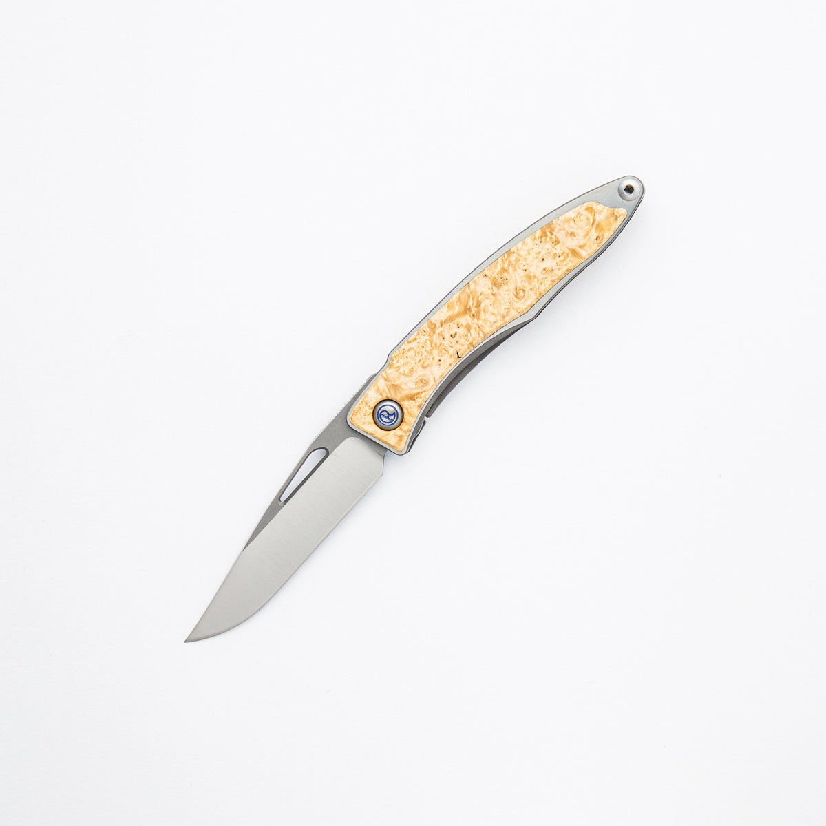 Mnandi - Box Elder Inlay - CPM MagnaCut Blade