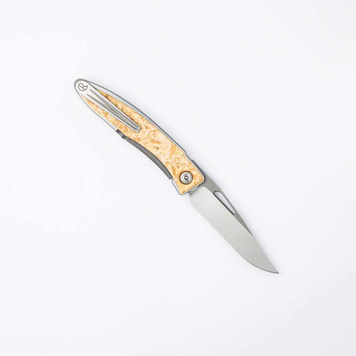 Mnandi - Box Elder Inlay - CPM MagnaCut Blade