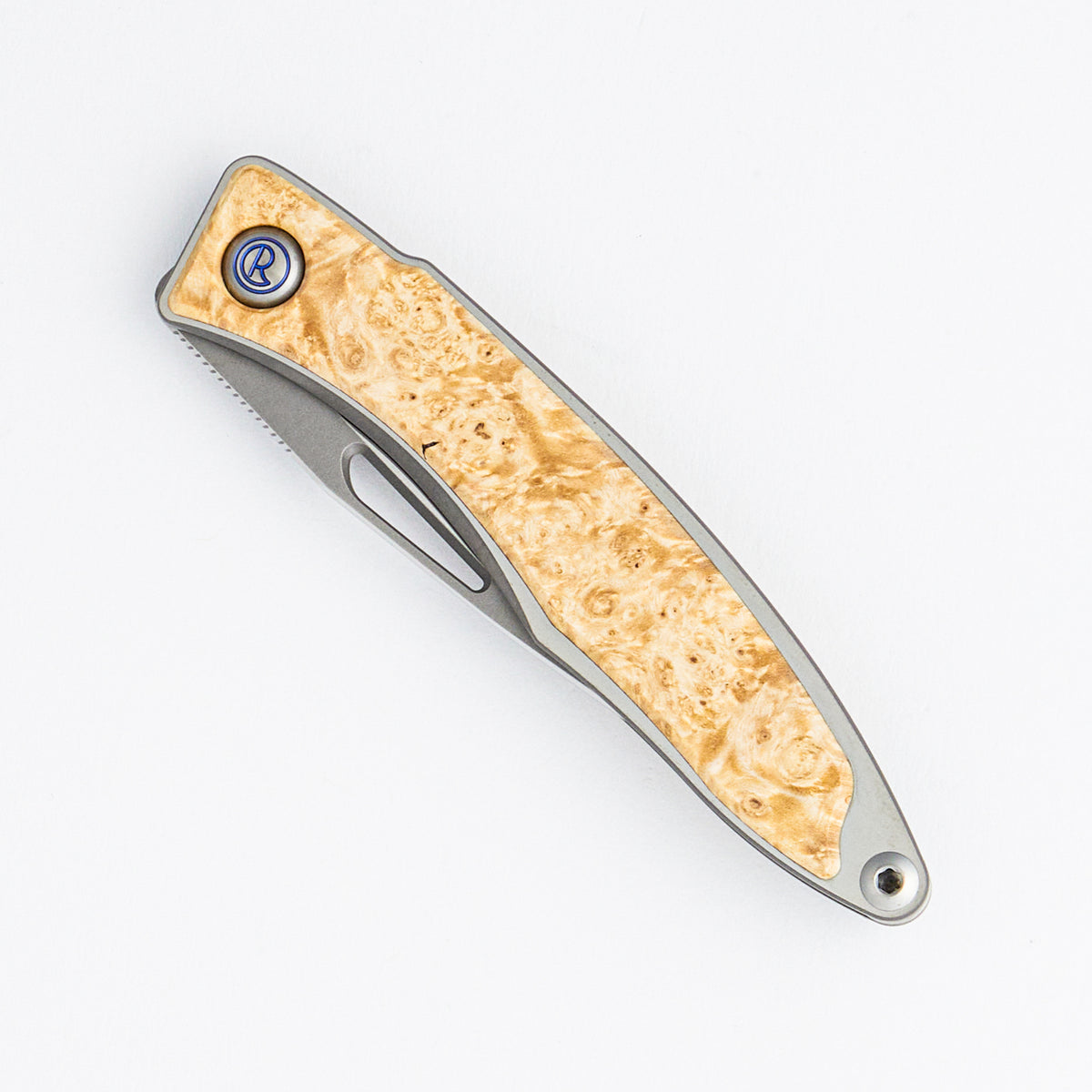 Mnandi - Box Elder Inlay - CPM MagnaCut Blade